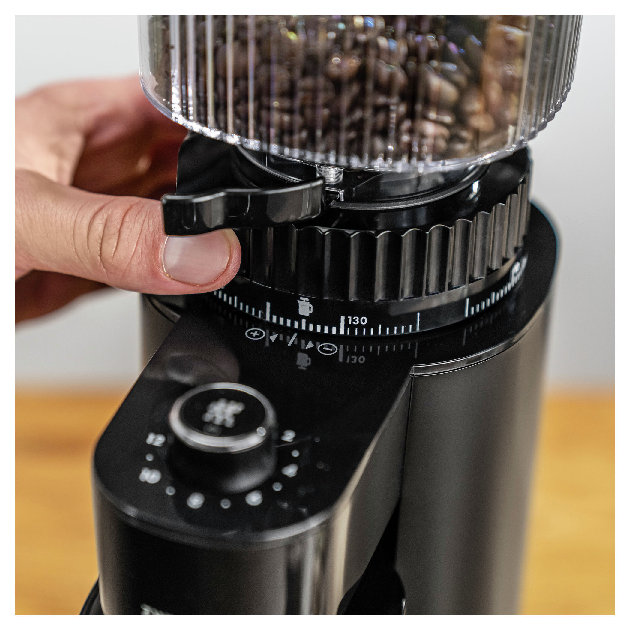 ZWILLING Enfinigy Coffee Grinder, black matte