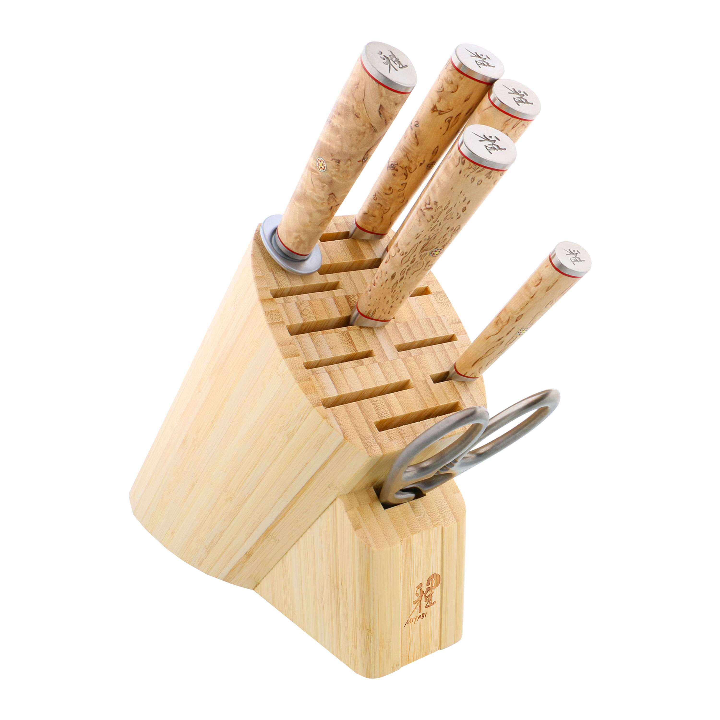 Buy MIYABI BIRCHWOOD 5000MCD Knife block set | ZWILLING.COM