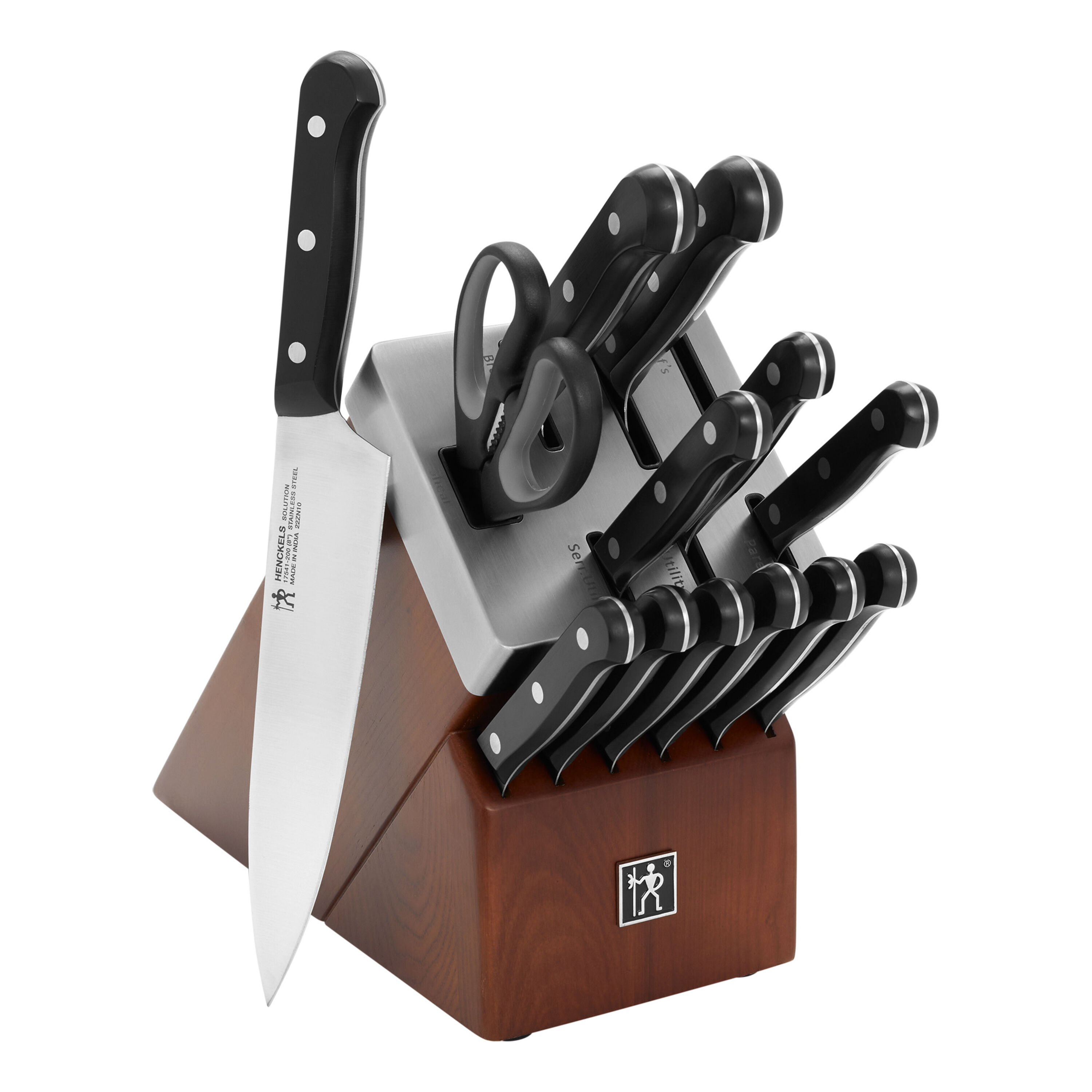 Zwilling J. A. Henckels Gourmet 8 piece Steak Knife Block Set - Reading  China & Glass
