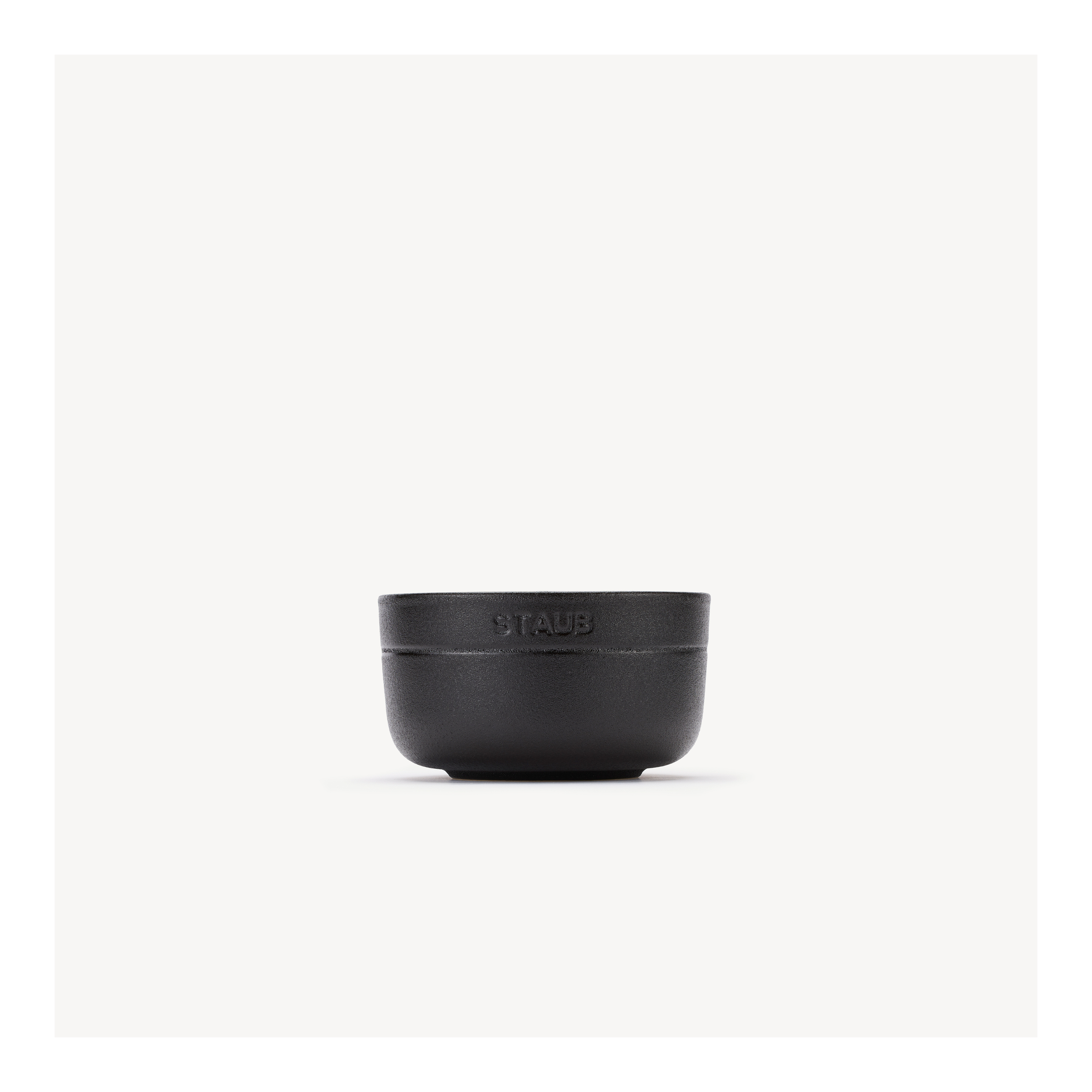 ストウブ Dining Line ボウル 12 cm, セラミック, ブラック
