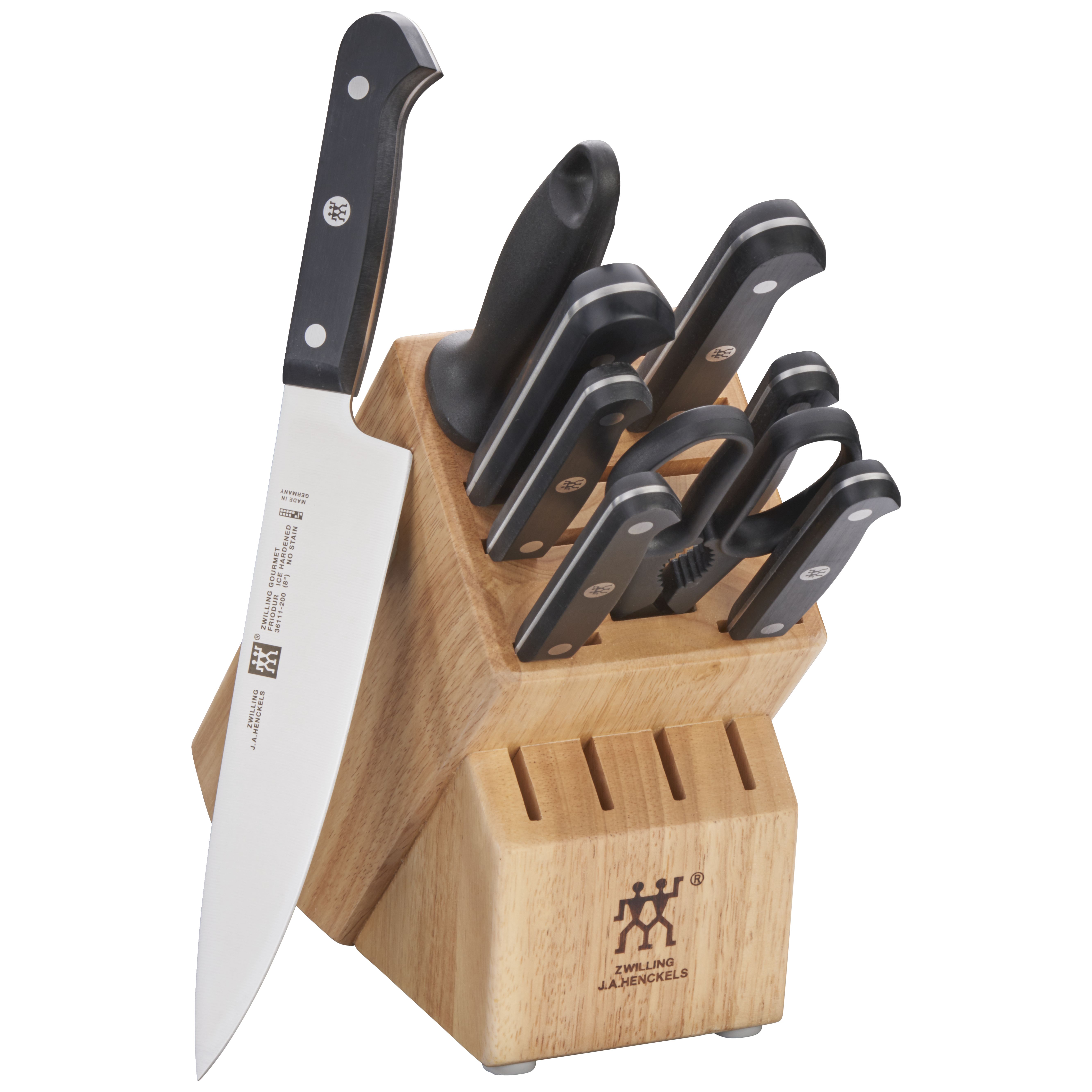 ZWILLING Gourmet 10pc Knife Block Set Official ZWILLING Shop