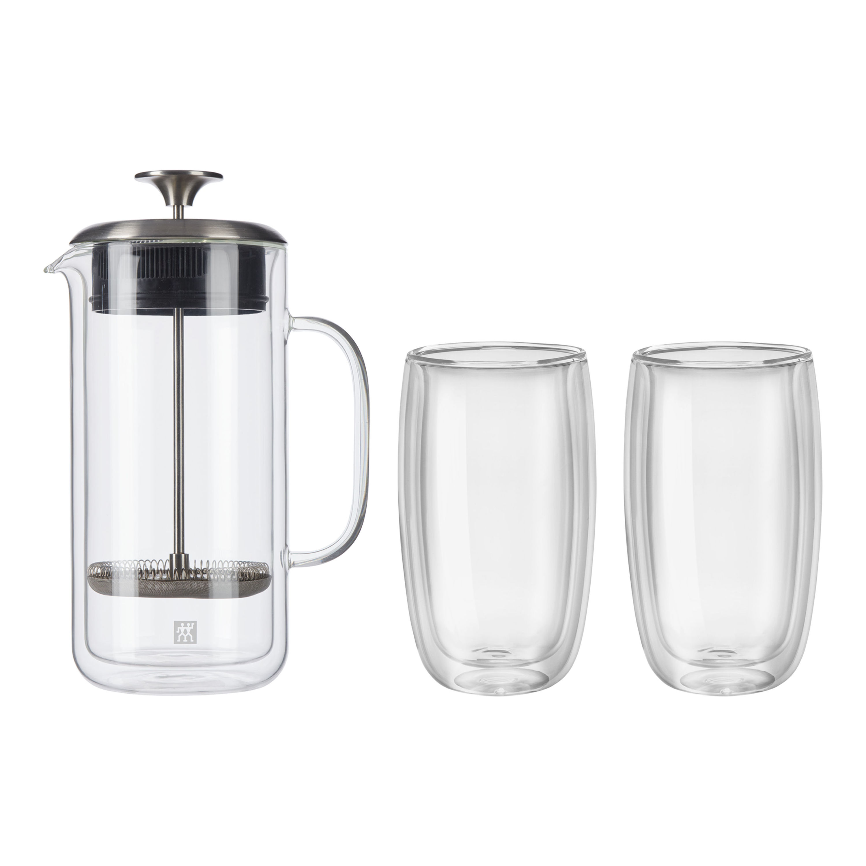 ZWILLING Sorrento Double-Wall Coffee and Beverage 9-pc Glassware