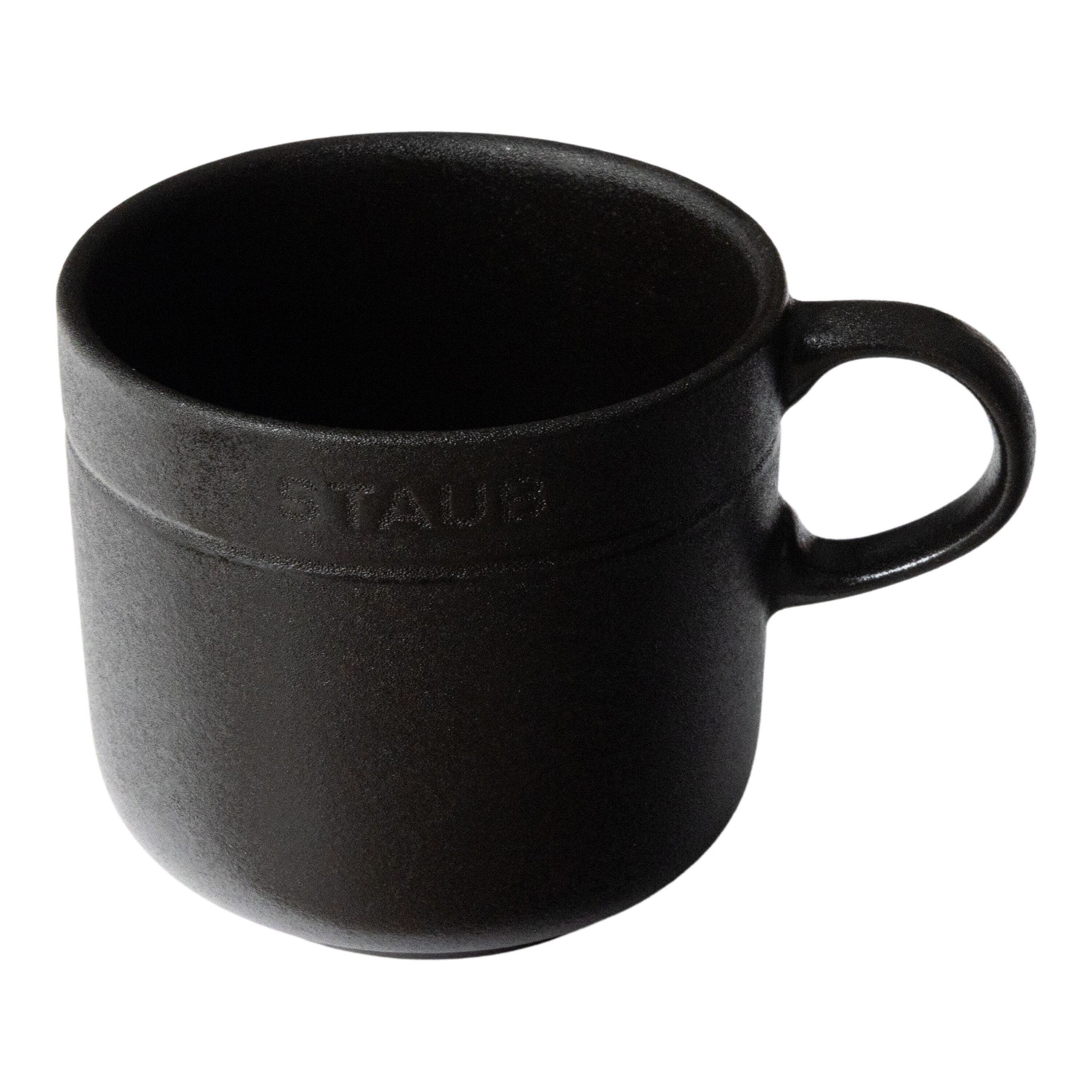 ストウブ Dining Line マグ 350 ml, セラミック, ブラック