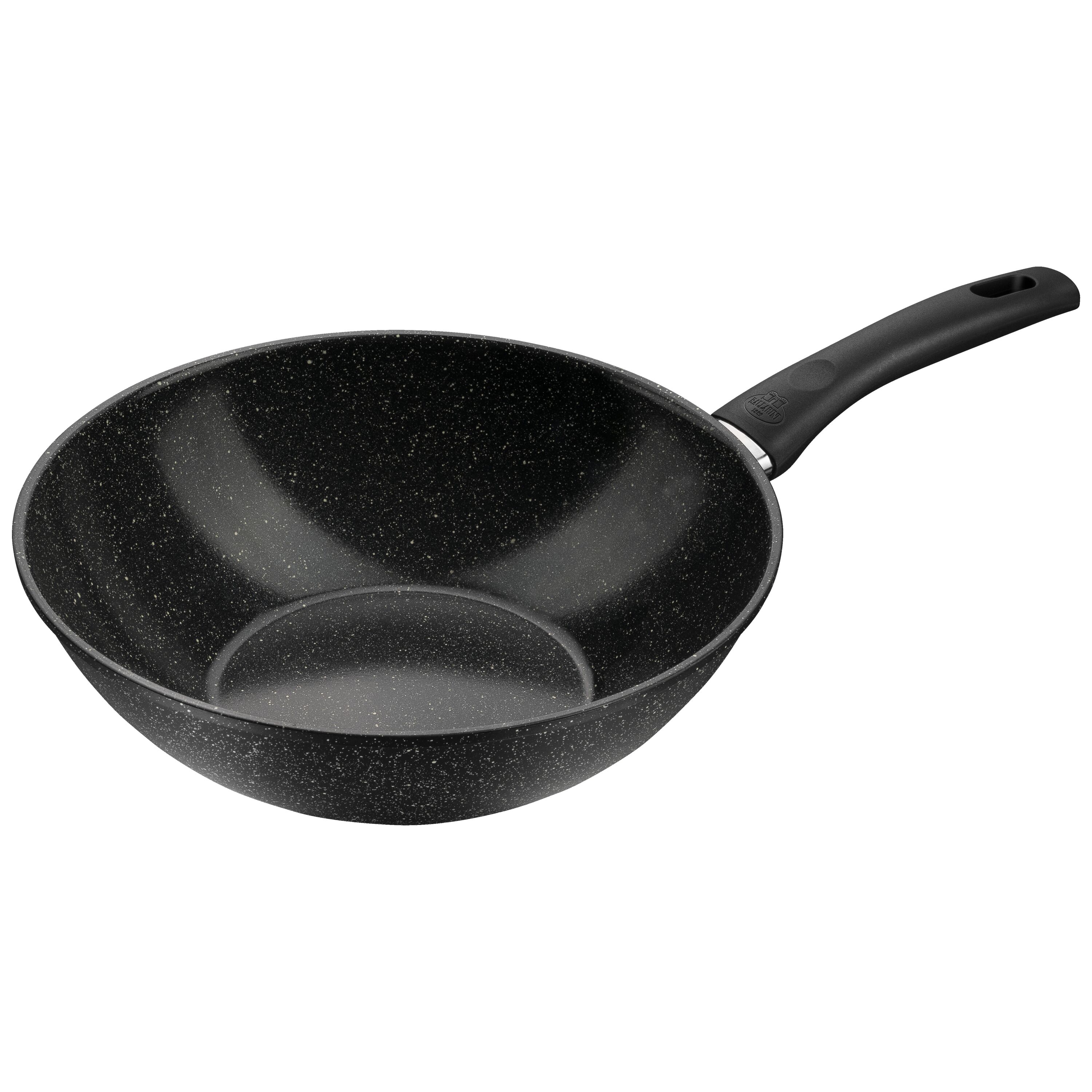 BALLARINI Vipiteno Wok 28 Cm – Antihaftbeschichtet, Für Alle Herdarten (Induktion Geeignet), Aus Aluminium