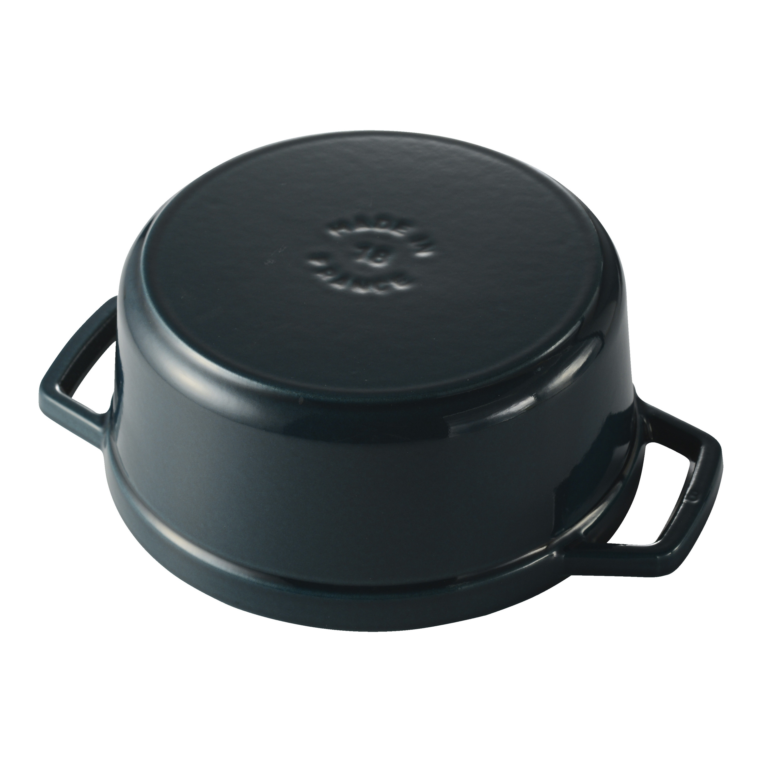 ストウブ 鋳物ホーロー鍋 ピコ・ココット 18 cm, ラウンド, ラ・メール