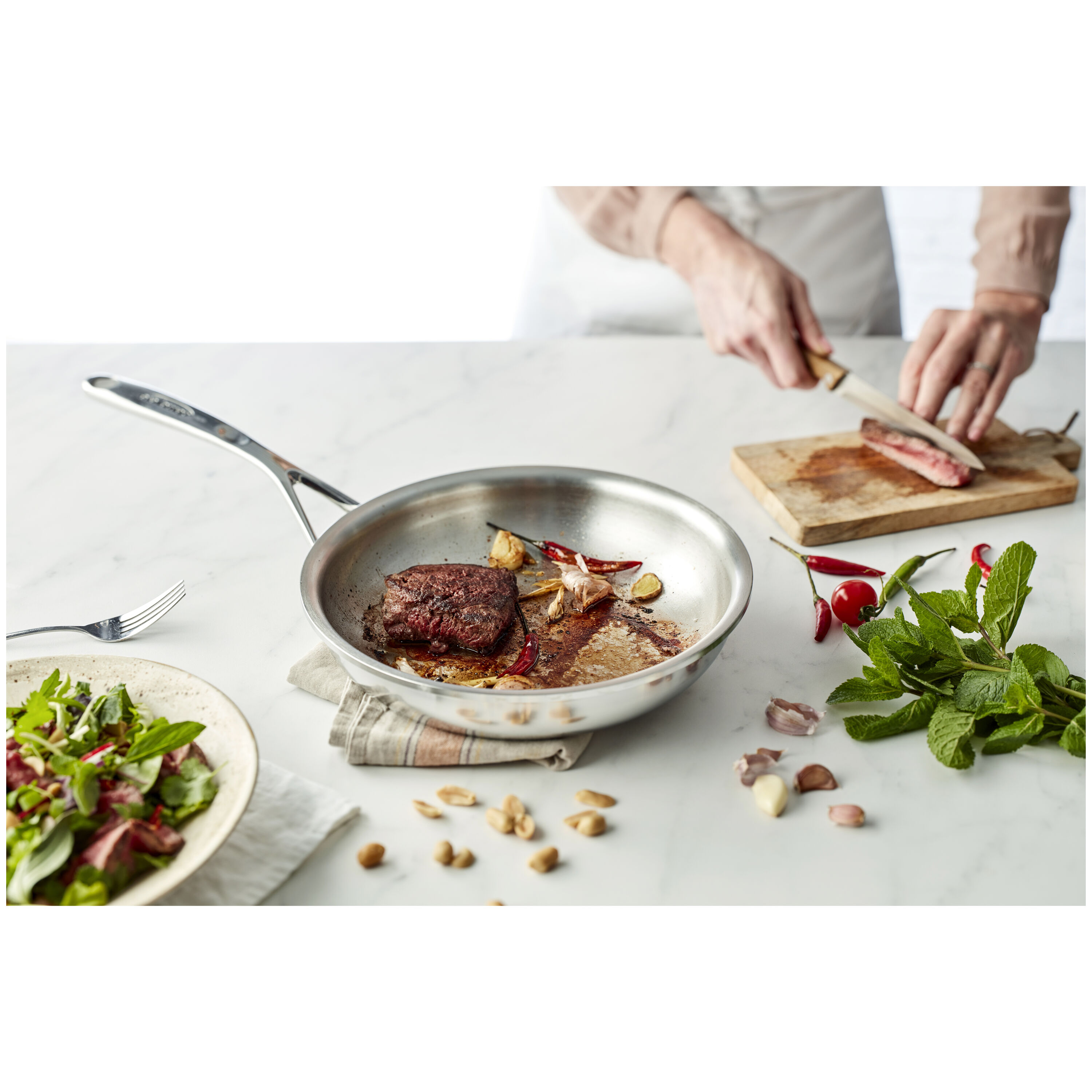 デメイエレ demeyere 7層ステンレスフライパン 24cm