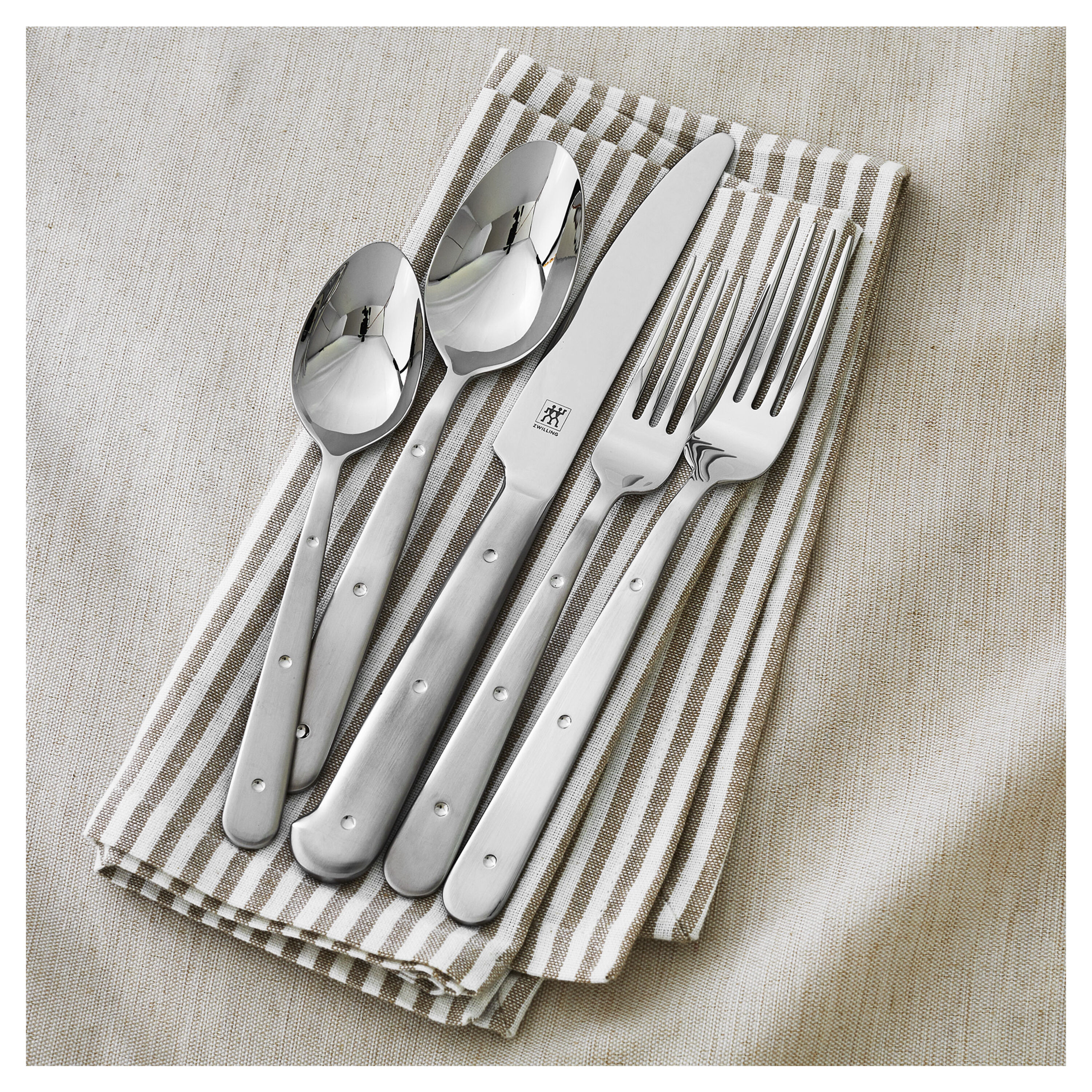 ZWILLING J.A. Henckels Opus Stainless Steel Flatware Set Service for
