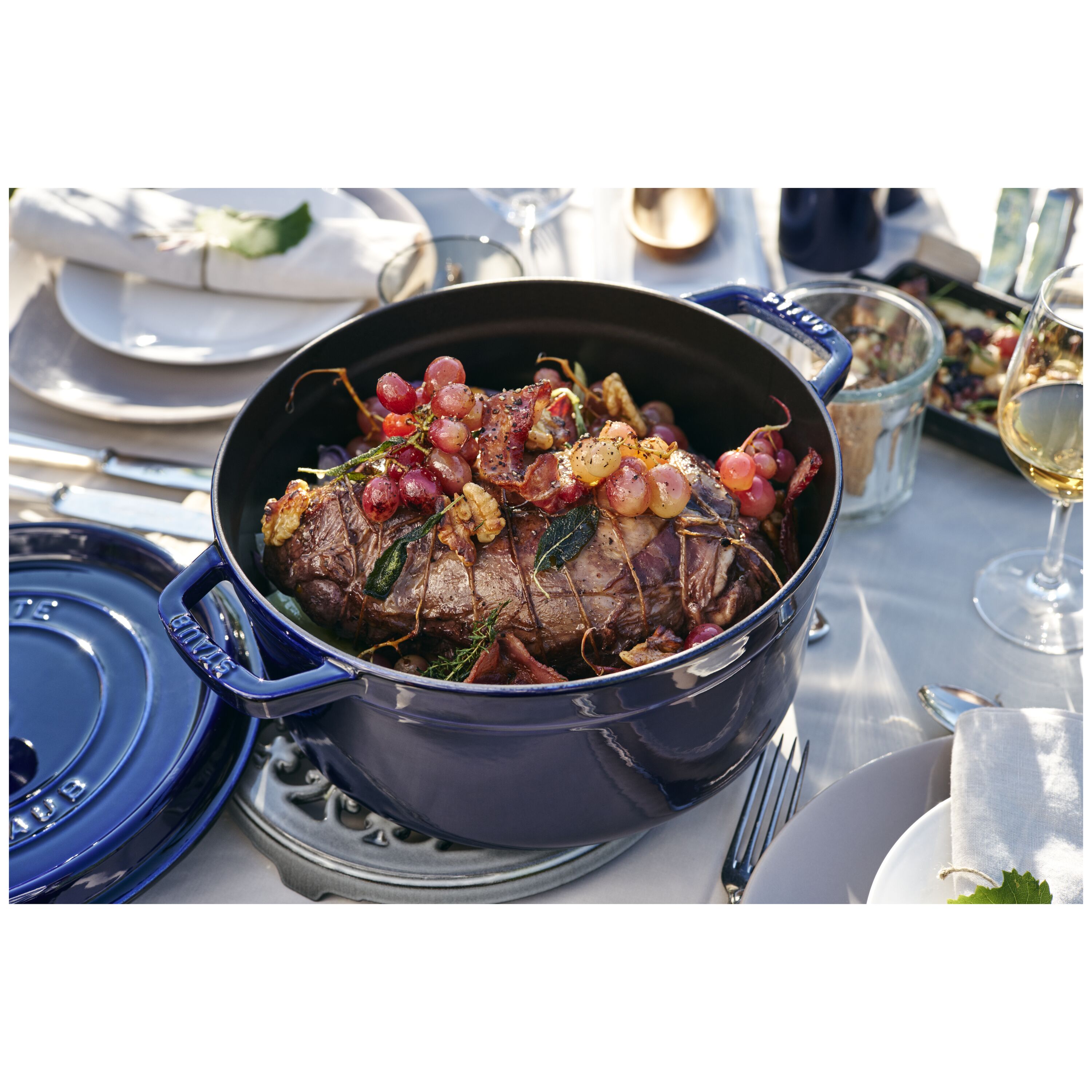 Staub Cast-Iron Round Cocotte Dutch Oven – daniellewalkerenterprises