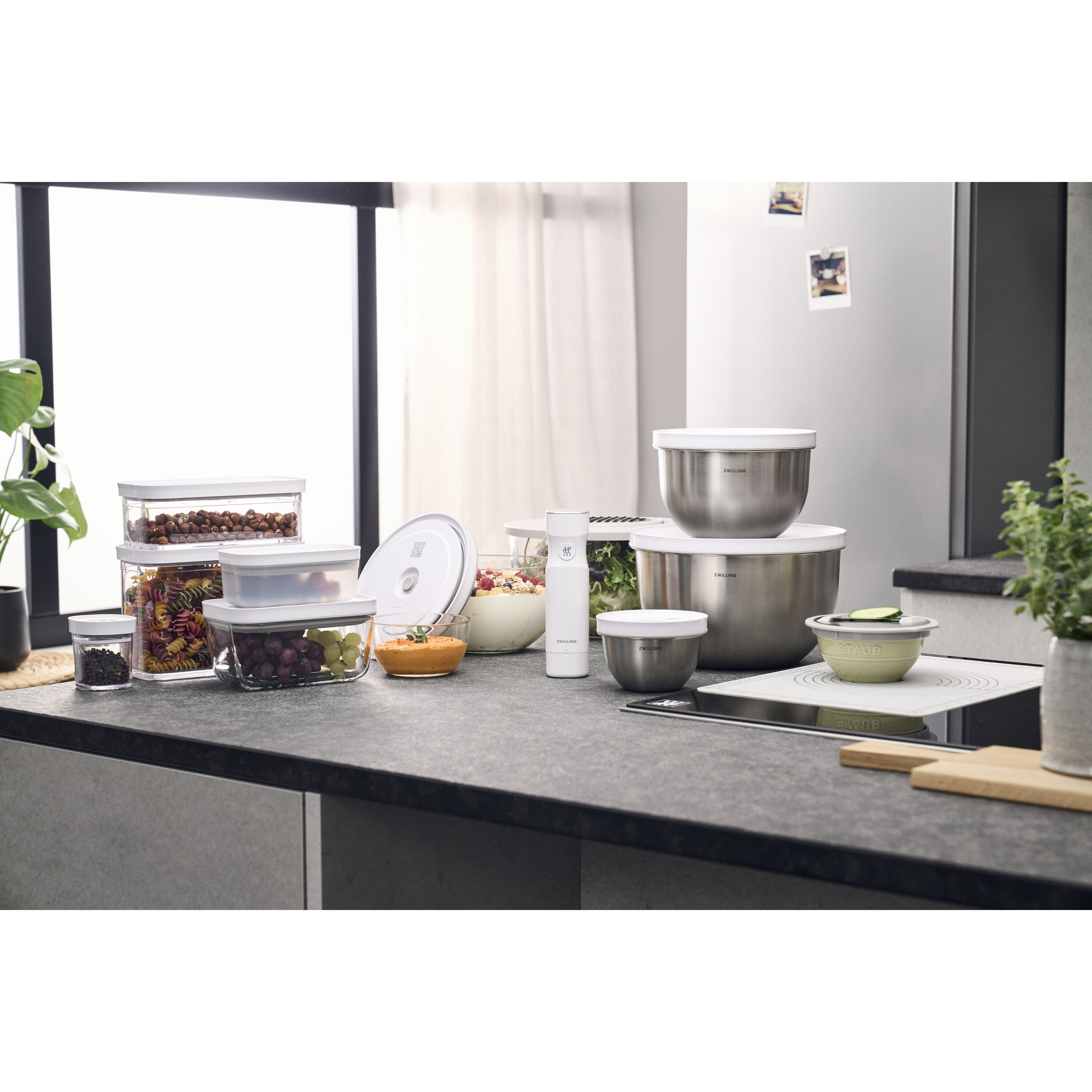 ツヴィリング Fresh & Save 真空ポンプ 充電用キャップ付き