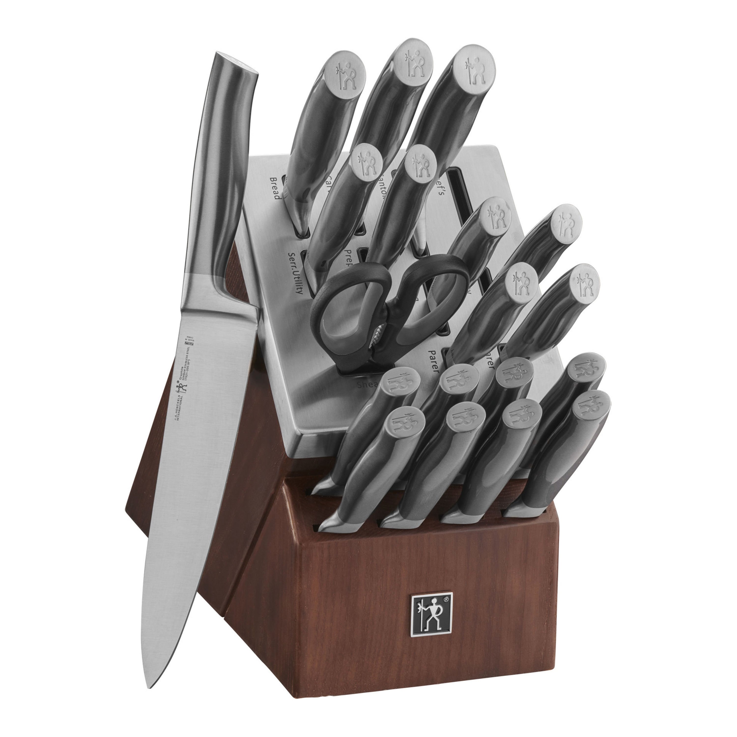 Henckels Graphite 20-pc, Self-Sharpening Knife Block Set