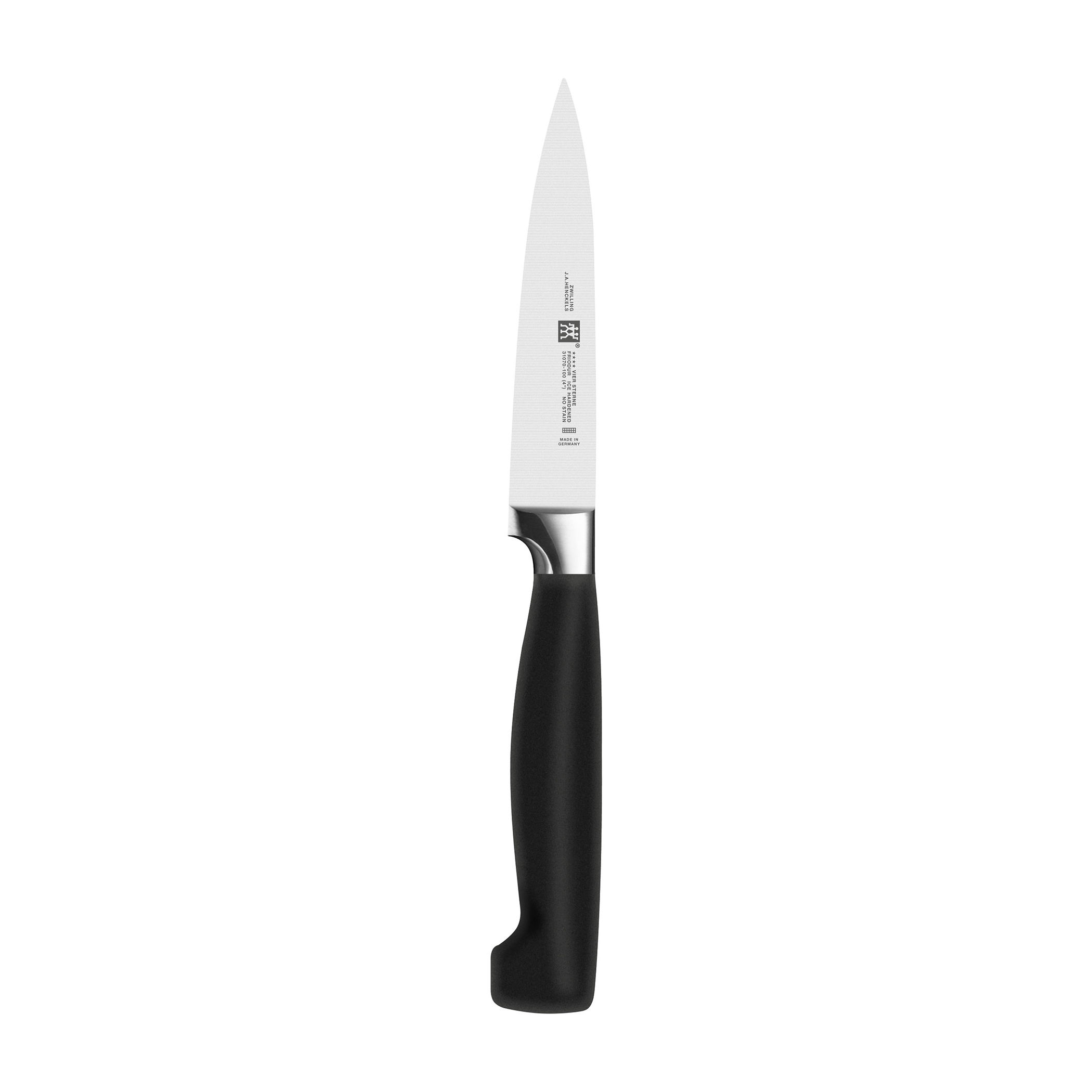 Table Knife Set 4/6/8Pcs Black Matte Comfort Handle Paring Knives German  Stainless Steel Serrated Non Stick Steak Knives Set