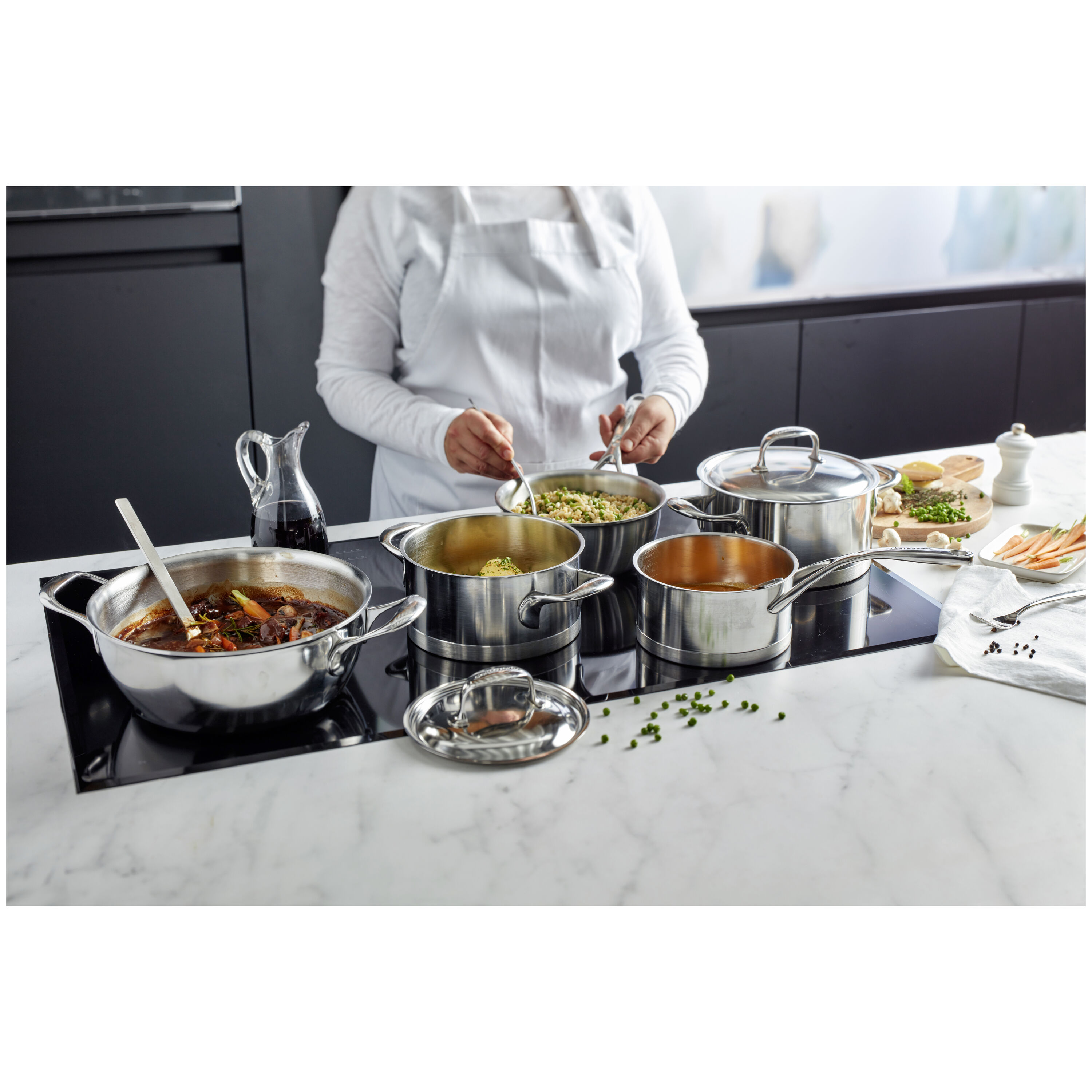 調理器具 Demeyere 28cm 18/10 Stainless Stew pot Buy Demeyere Atlantis 7 Stew pot with lid | ZWILLING.COM
