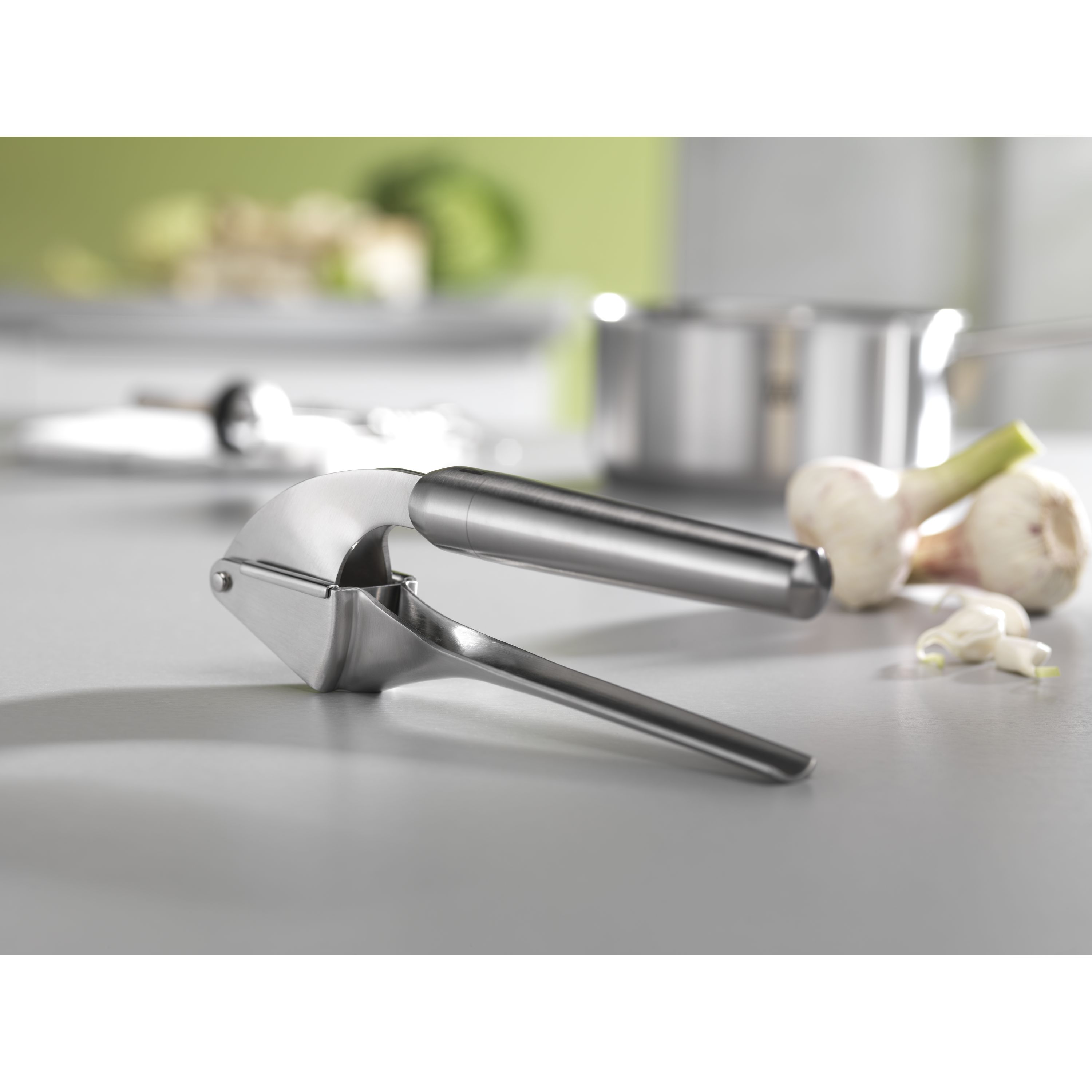 Buy First Front Stainless Steel Garlic Press Crusher Grinding