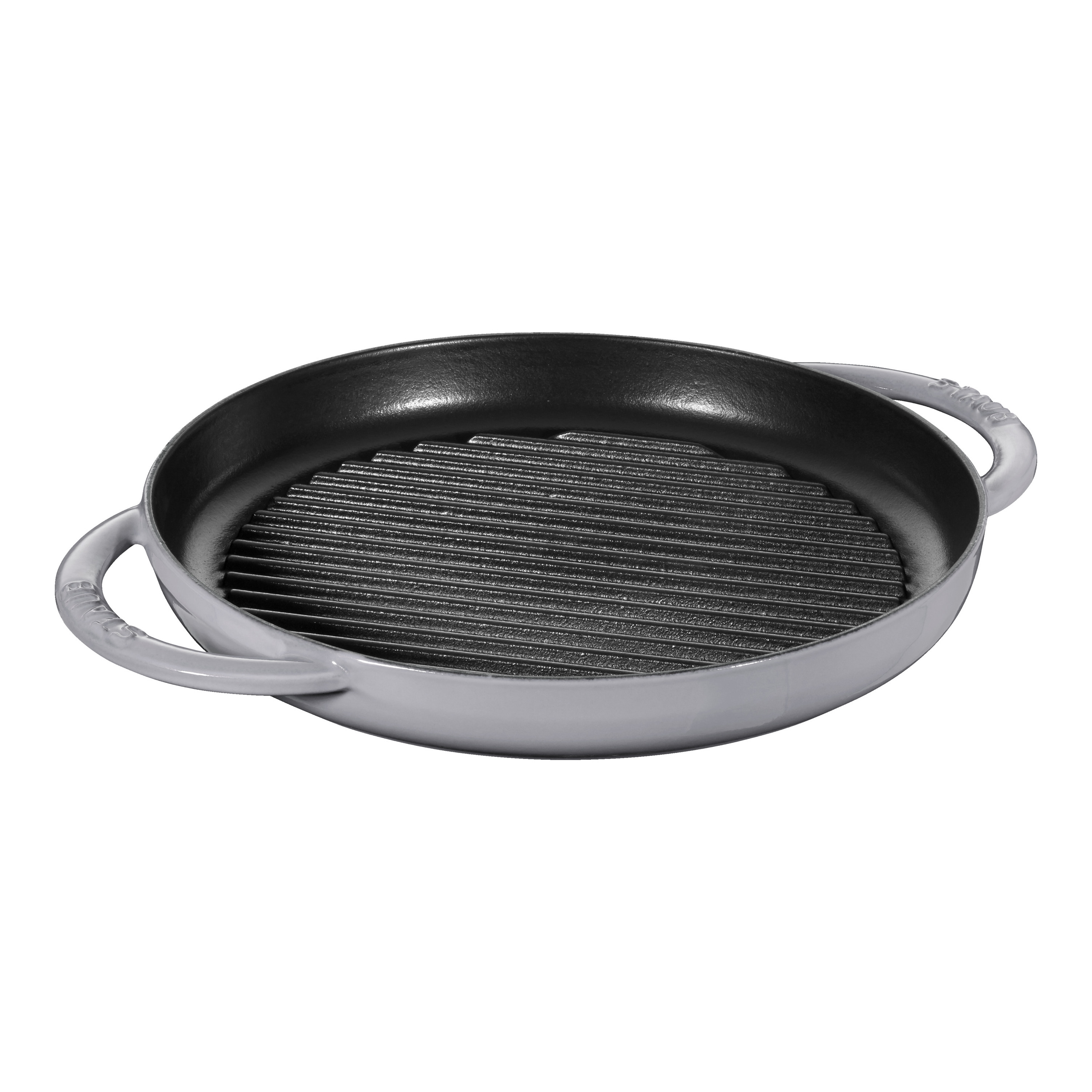 10 Inch Cast Iron BBQ Grill Skillet Perforated Bottom