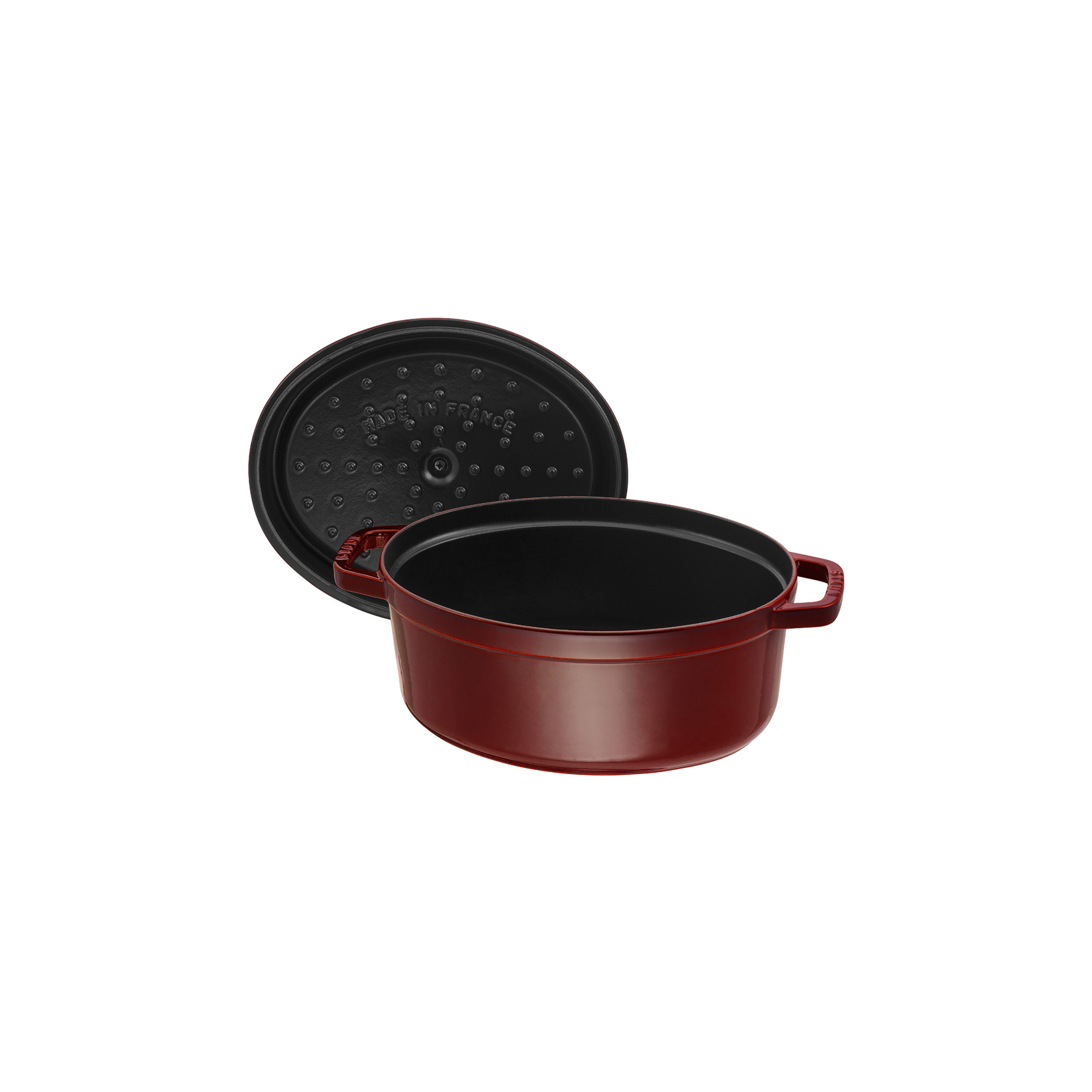 Staub Cast Iron Oval Cocotte, Dutch Oven, 5.75-quart, serves 5-6, Made in  France, Turquoise, 5.75-qt - Dillons Food Stores