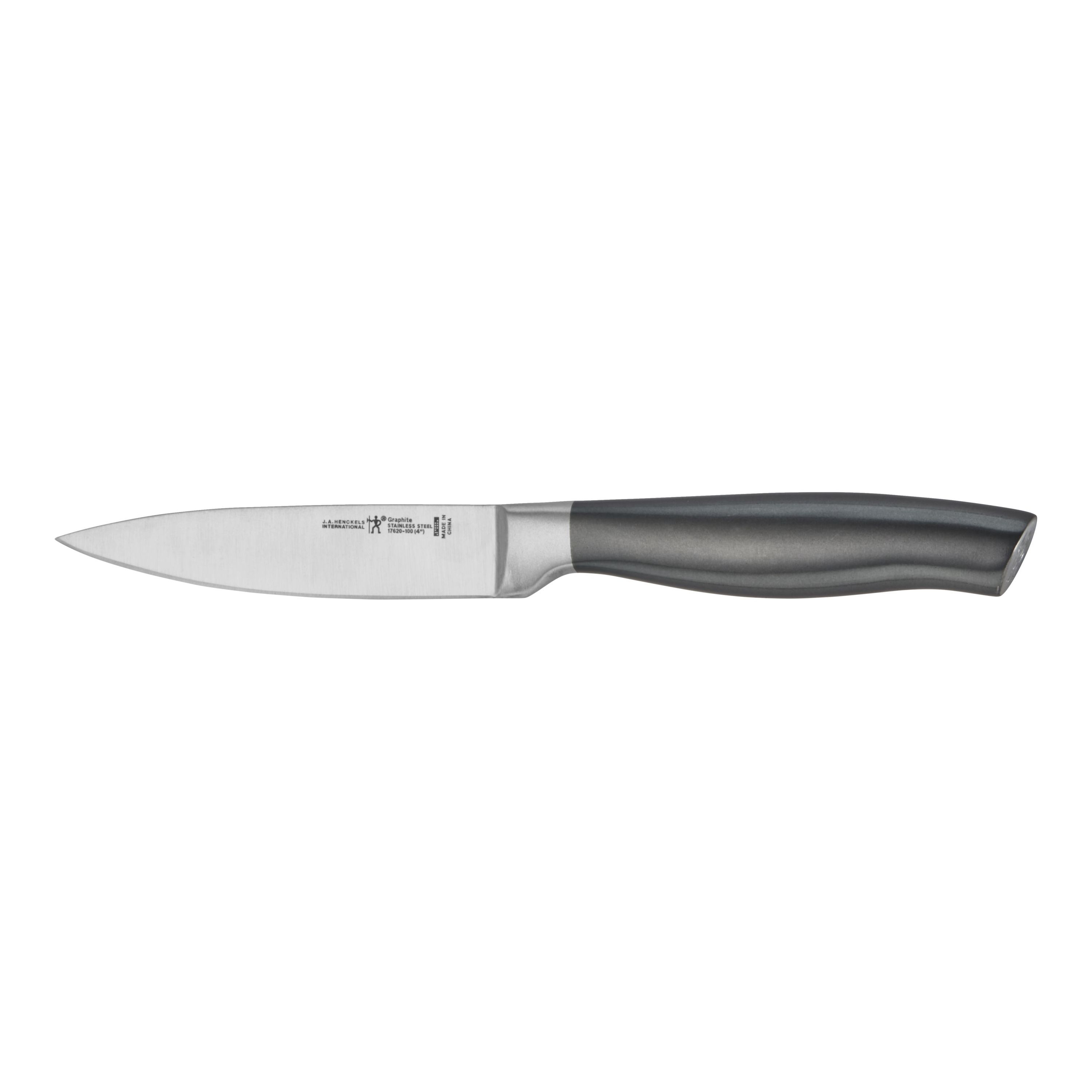 MONGSEW 8 Pcs Paring Knives, 4 Pcs Paring Knife and 4 Pcs Knife Sheath, 4inch Fruit and Vegetable Knife, Stylish Paring Knife Set, German Stainless