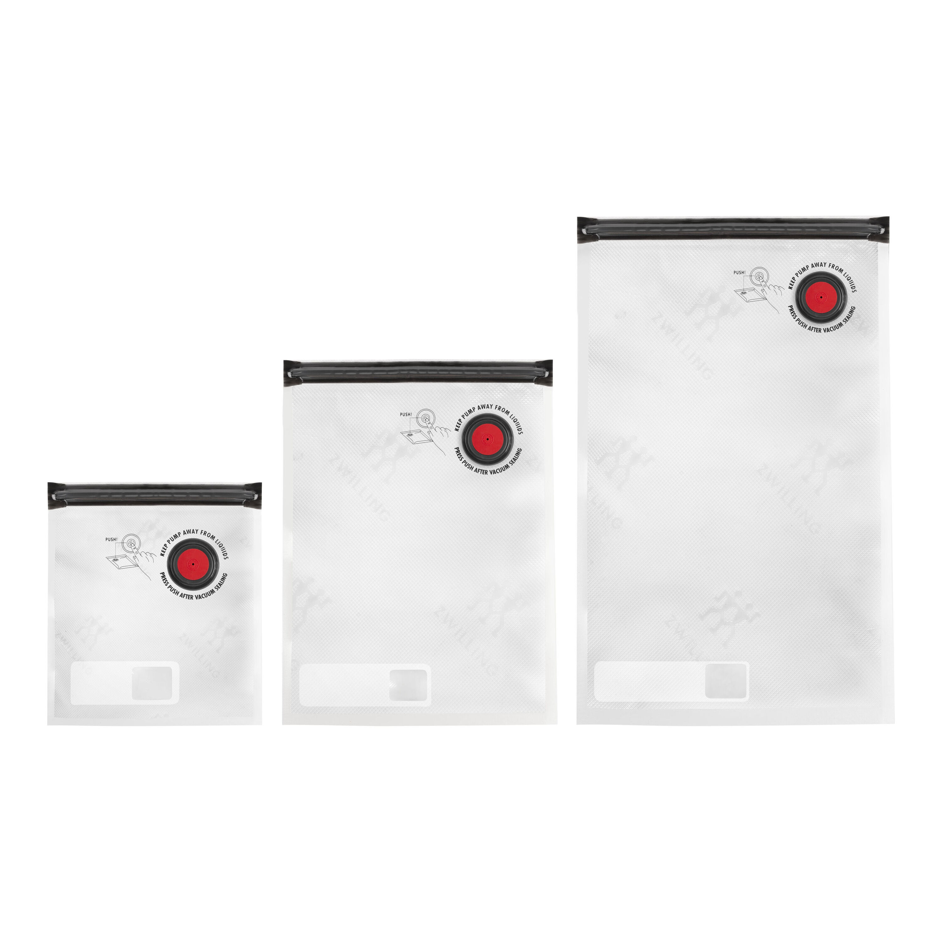 Buy ZWILLING Fresh & Save S/M/L / 20-pc Vacuum Bag Set, Plastic