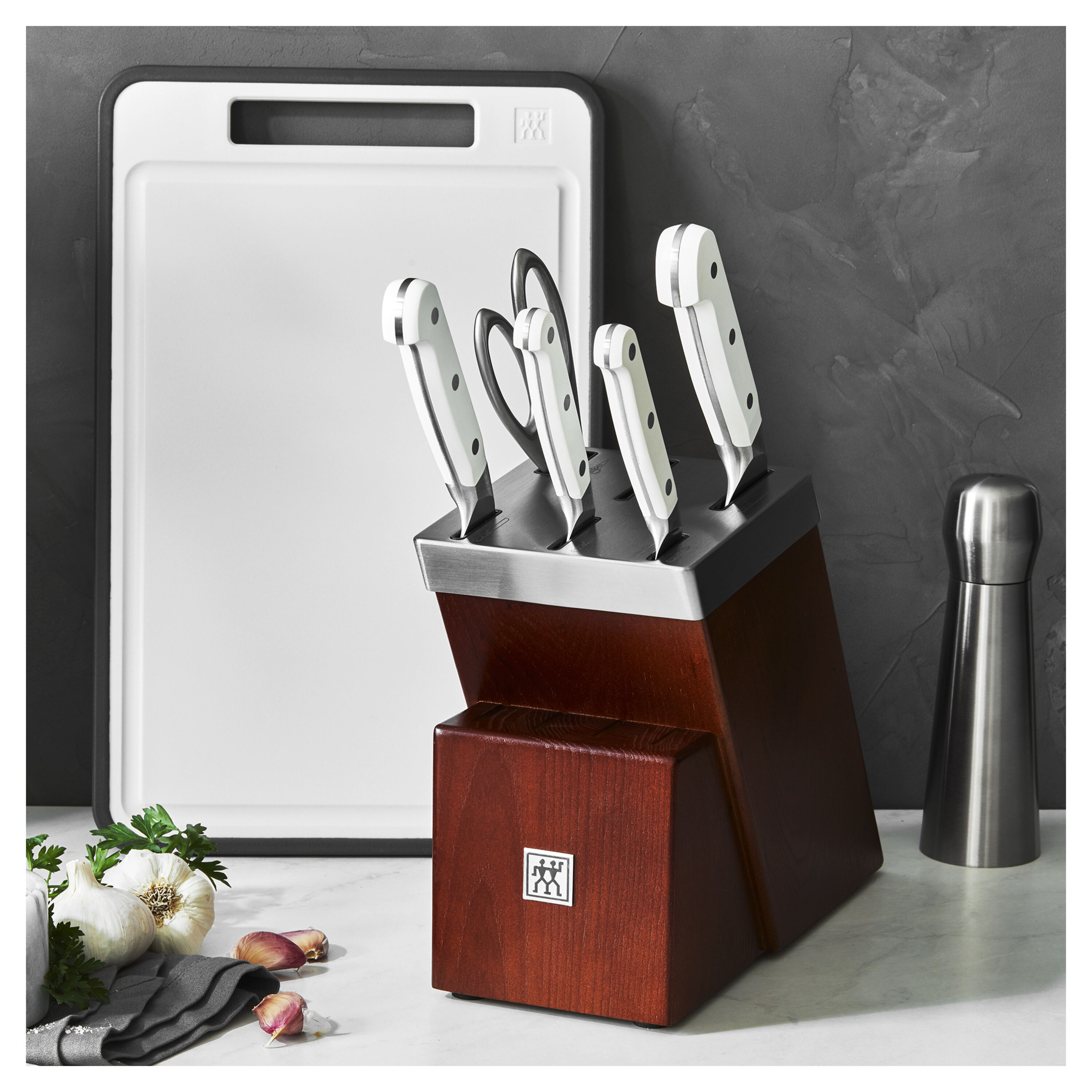 Zwilling Pro 7-Piece Self-Sharpening Knife Block Set