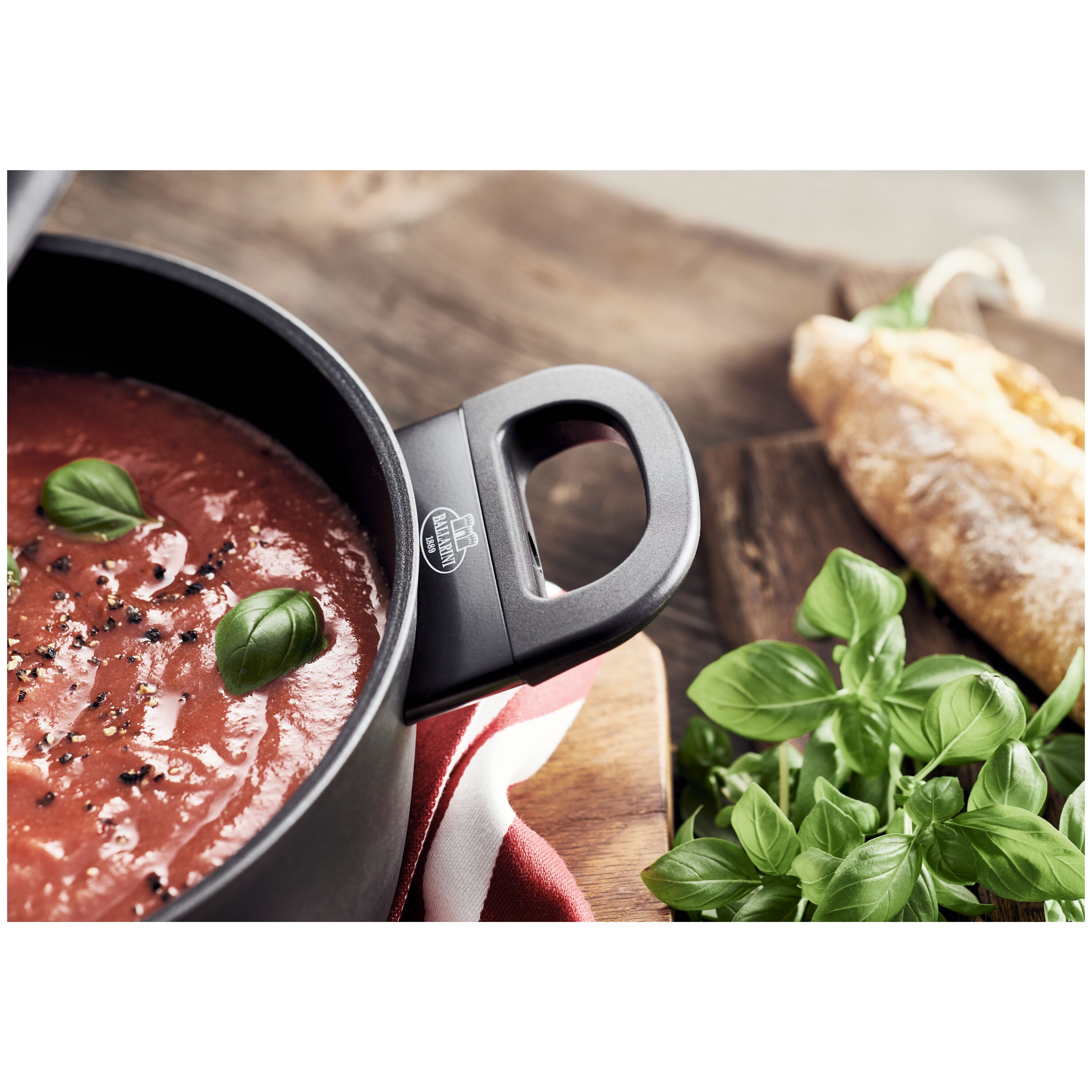 Buy BALLARINI Avola Stock pot with glass lid