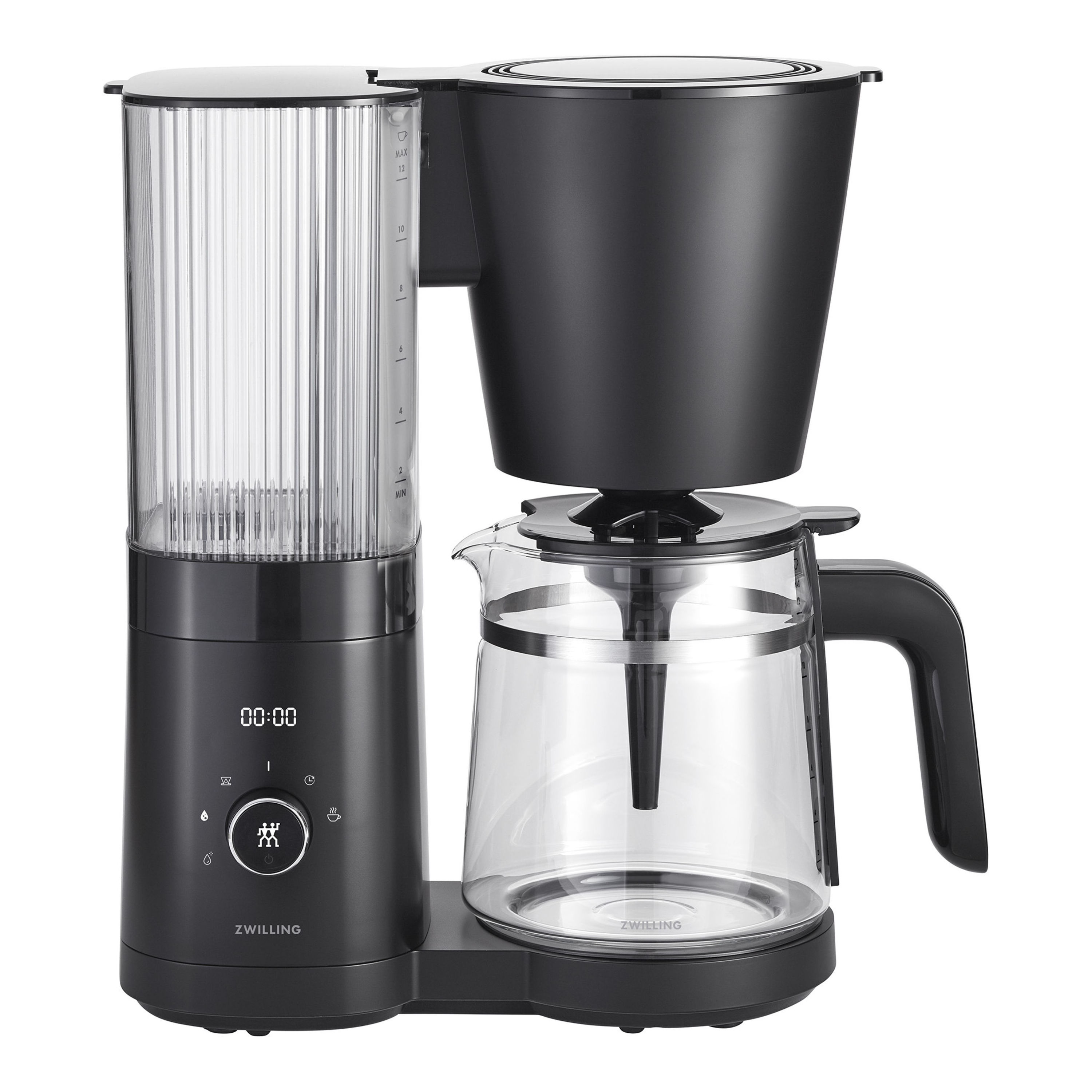 1.5L Drip Coffee Machine 12 Cup Coffee Maker With Timer Automatic Extraction