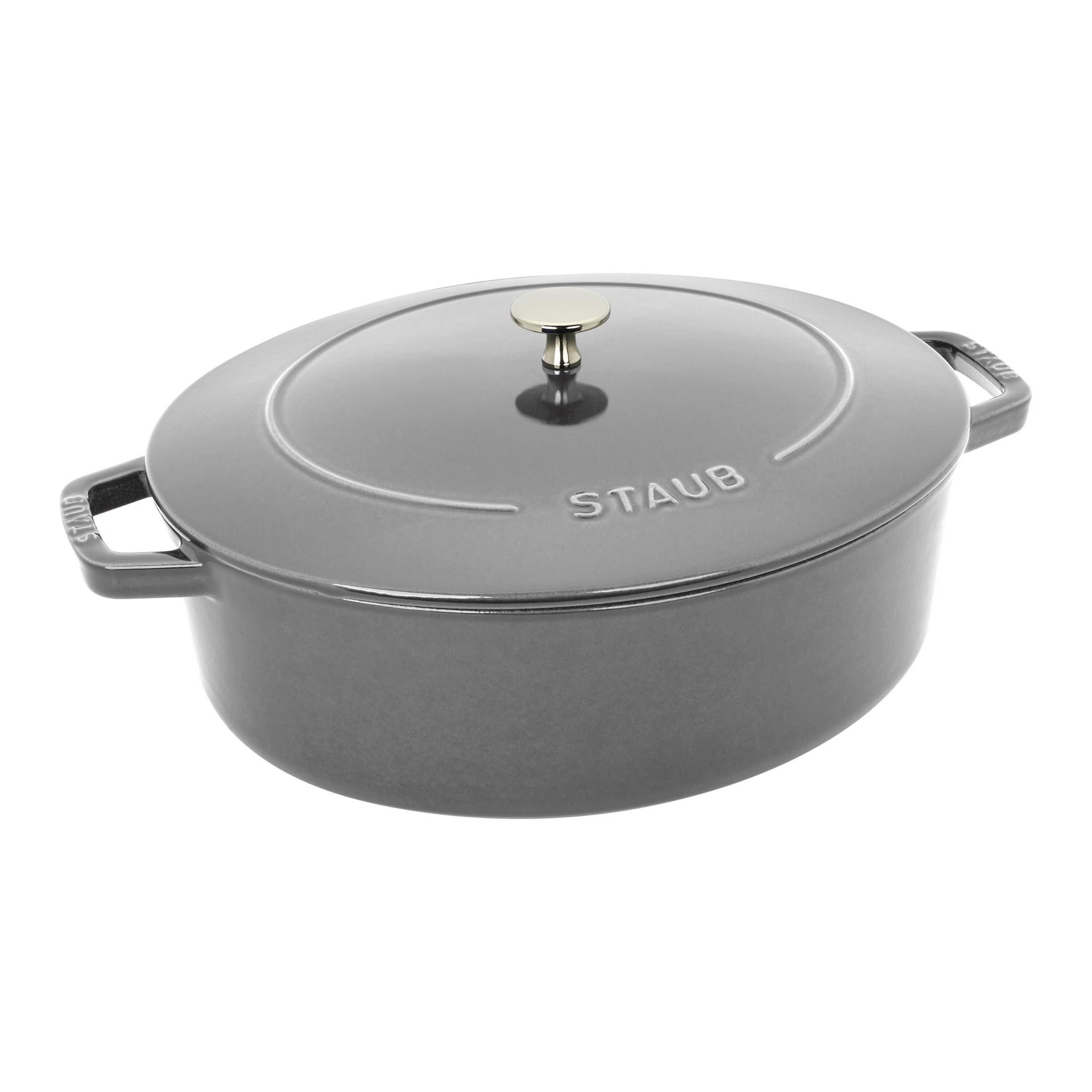 【QUEEN】STAUB オーバル 29cm グレー Buy Staub Cast Iron French oven | ZWILLING.COM