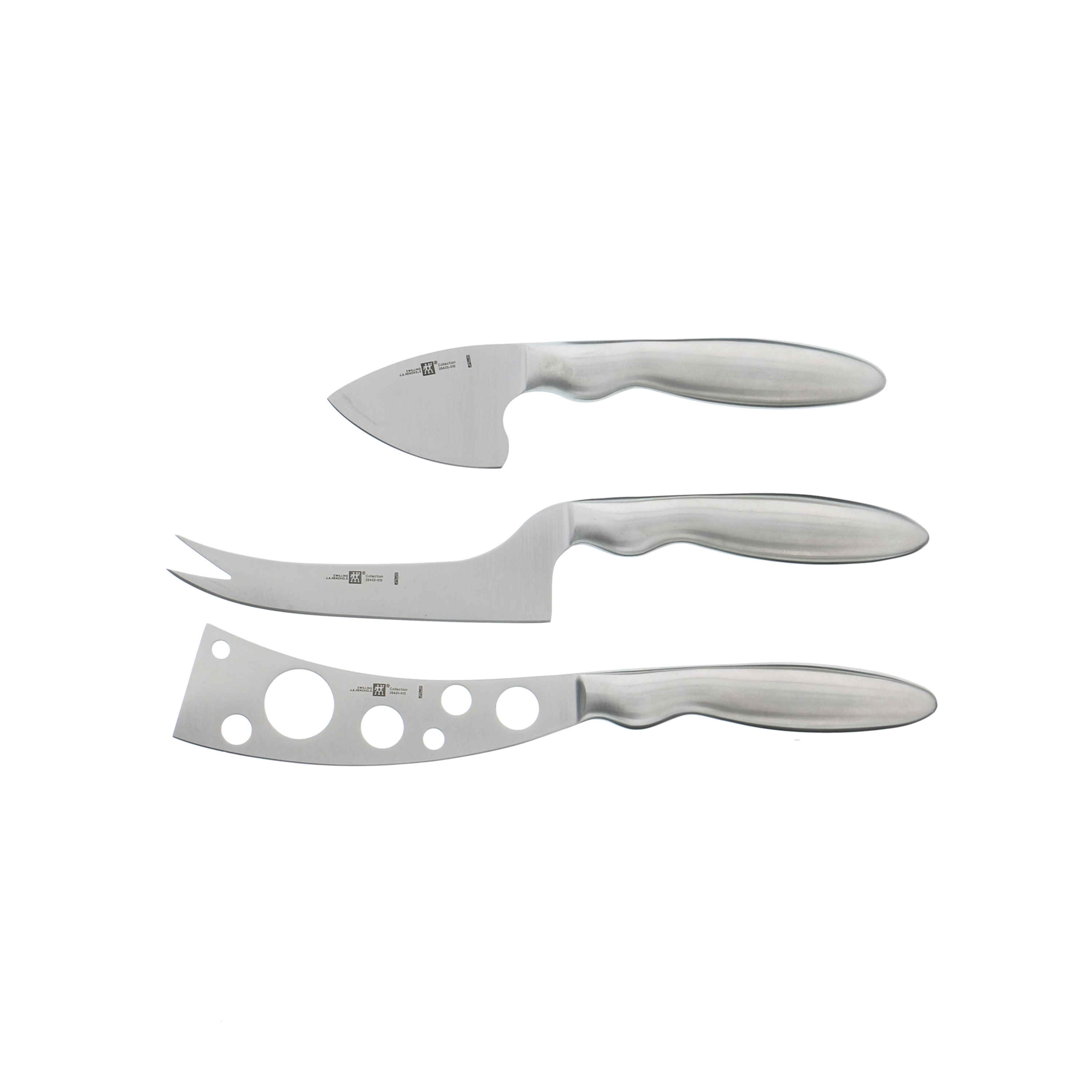 ZWILLING Accessories 3-pc, Stainless Steel Cheese Knife Set