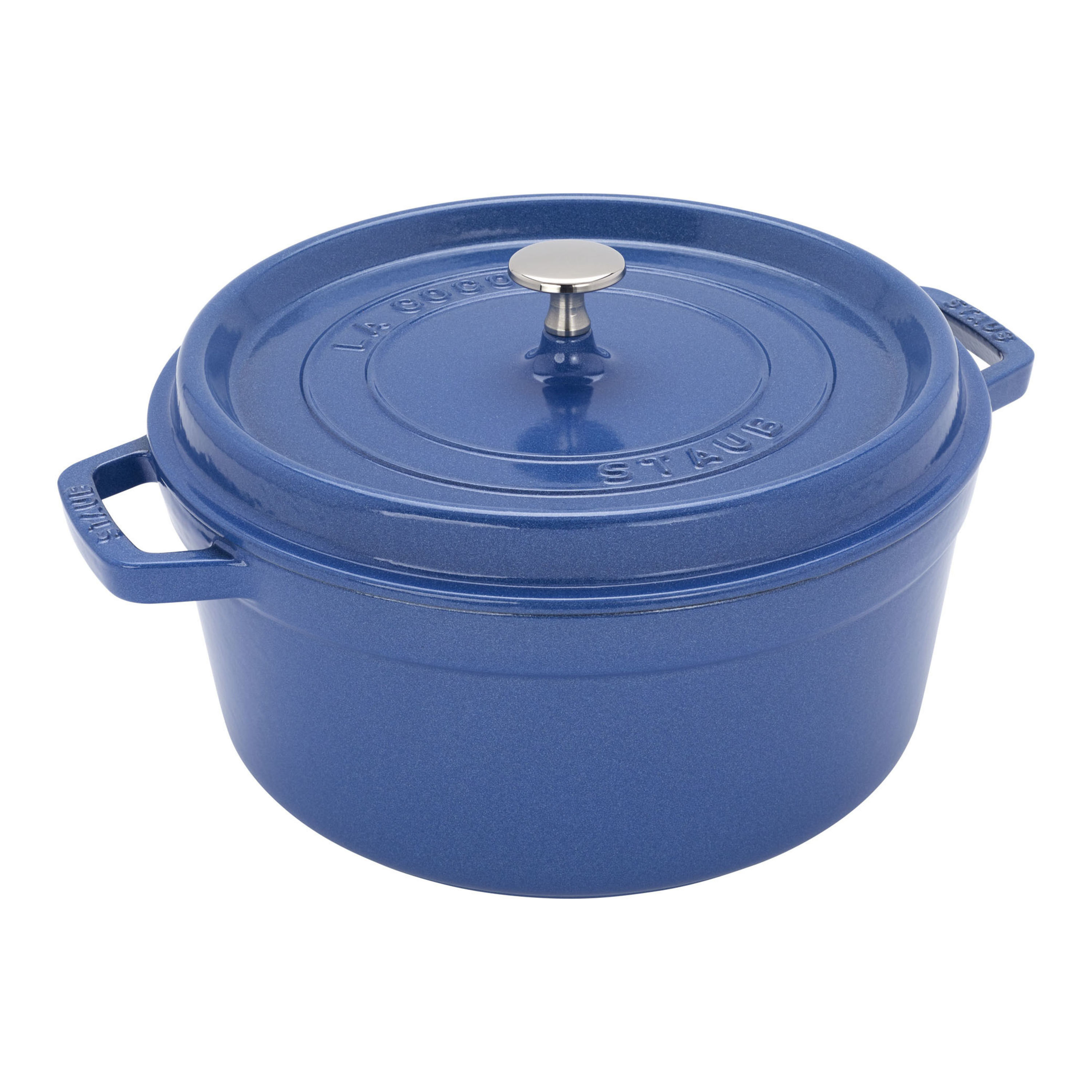  STAUB Cocotte Round 30cm Dark Blue: Home & Kitchen