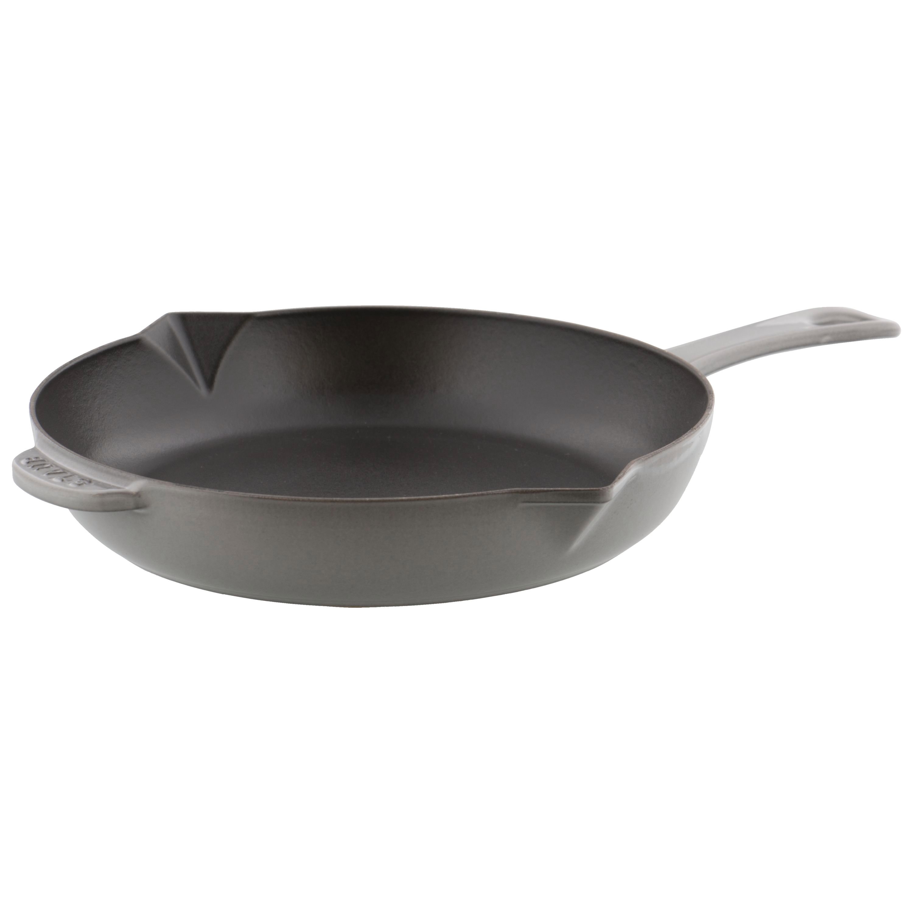 Buy Staub Cast Iron - Fry Pans/ Skillets Frying pan with pouring spout