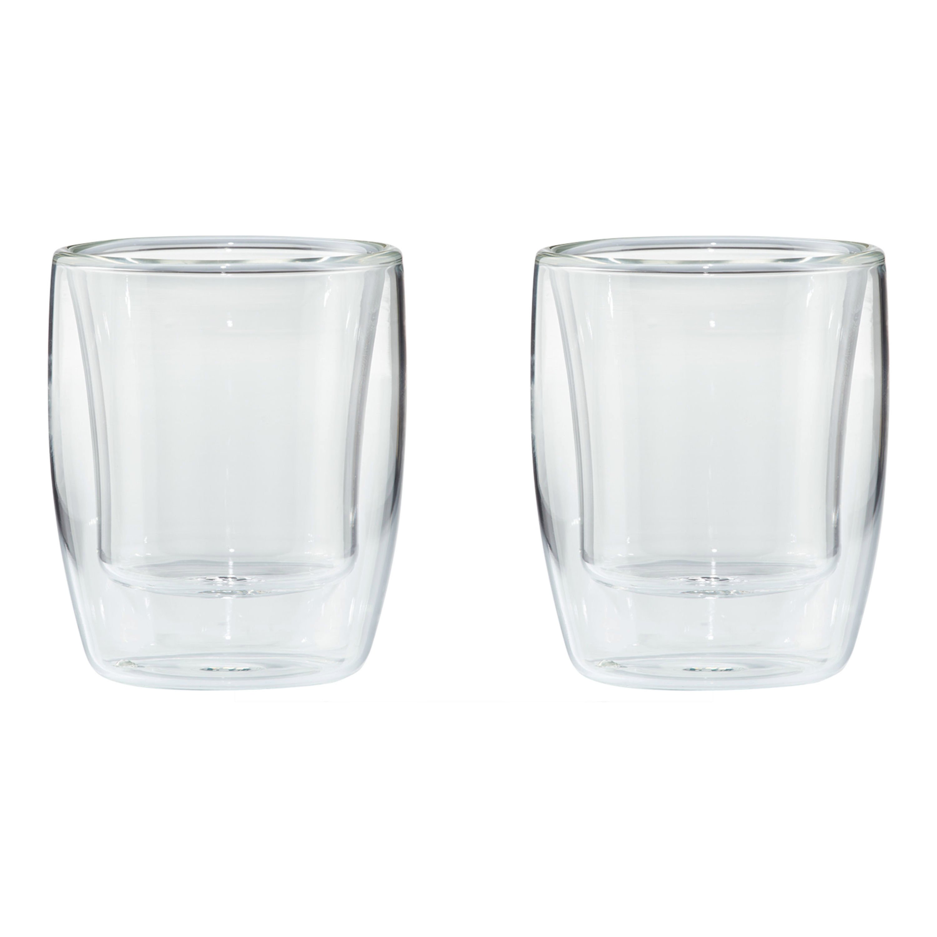 ZWILLING Glass JA Henckels Double Espresso Cup Set, Clear, 2-pc