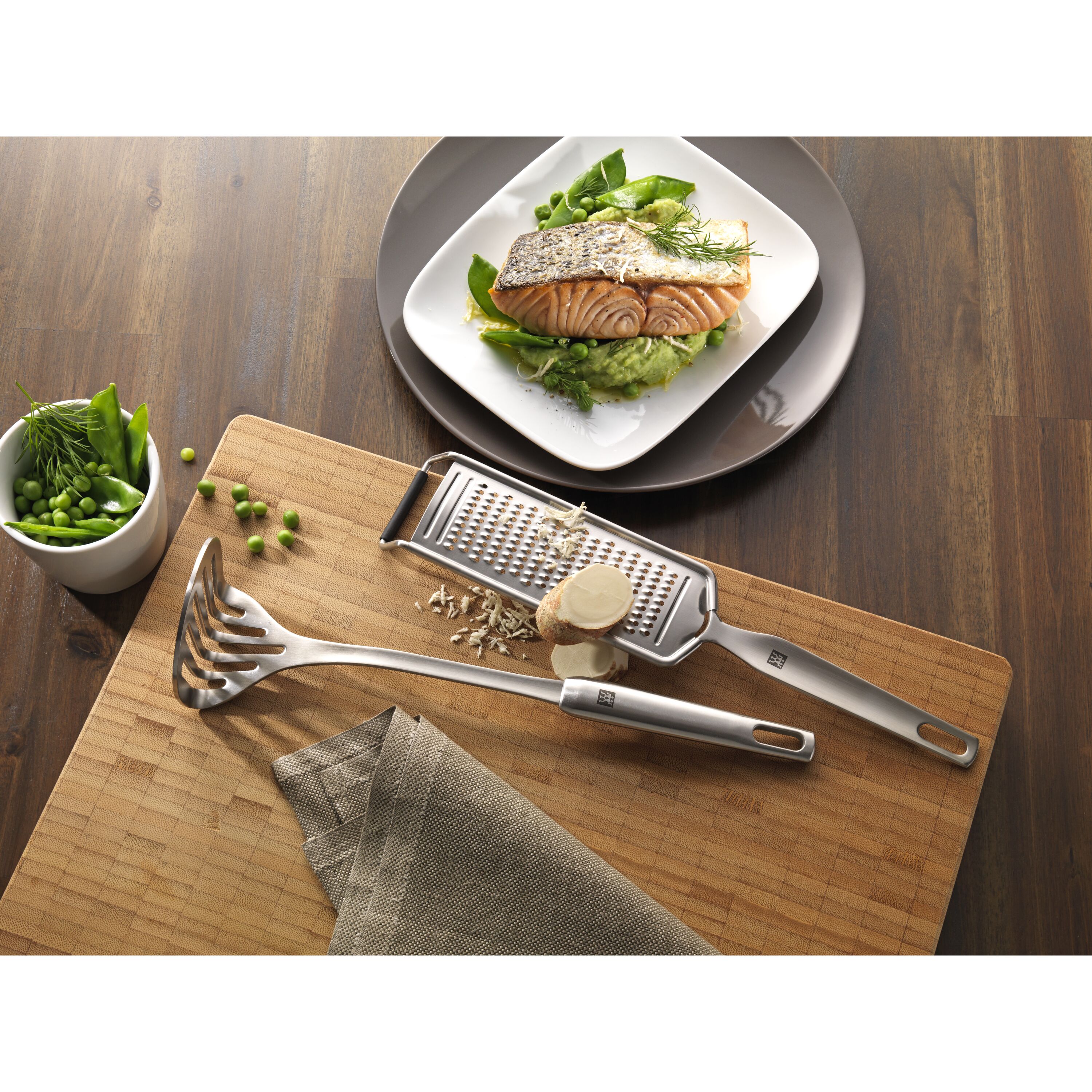 Kartoffelstampfer Aus 316L Edelstahl - Extra Großer Stampfer Für Kartoffeln & Avocados