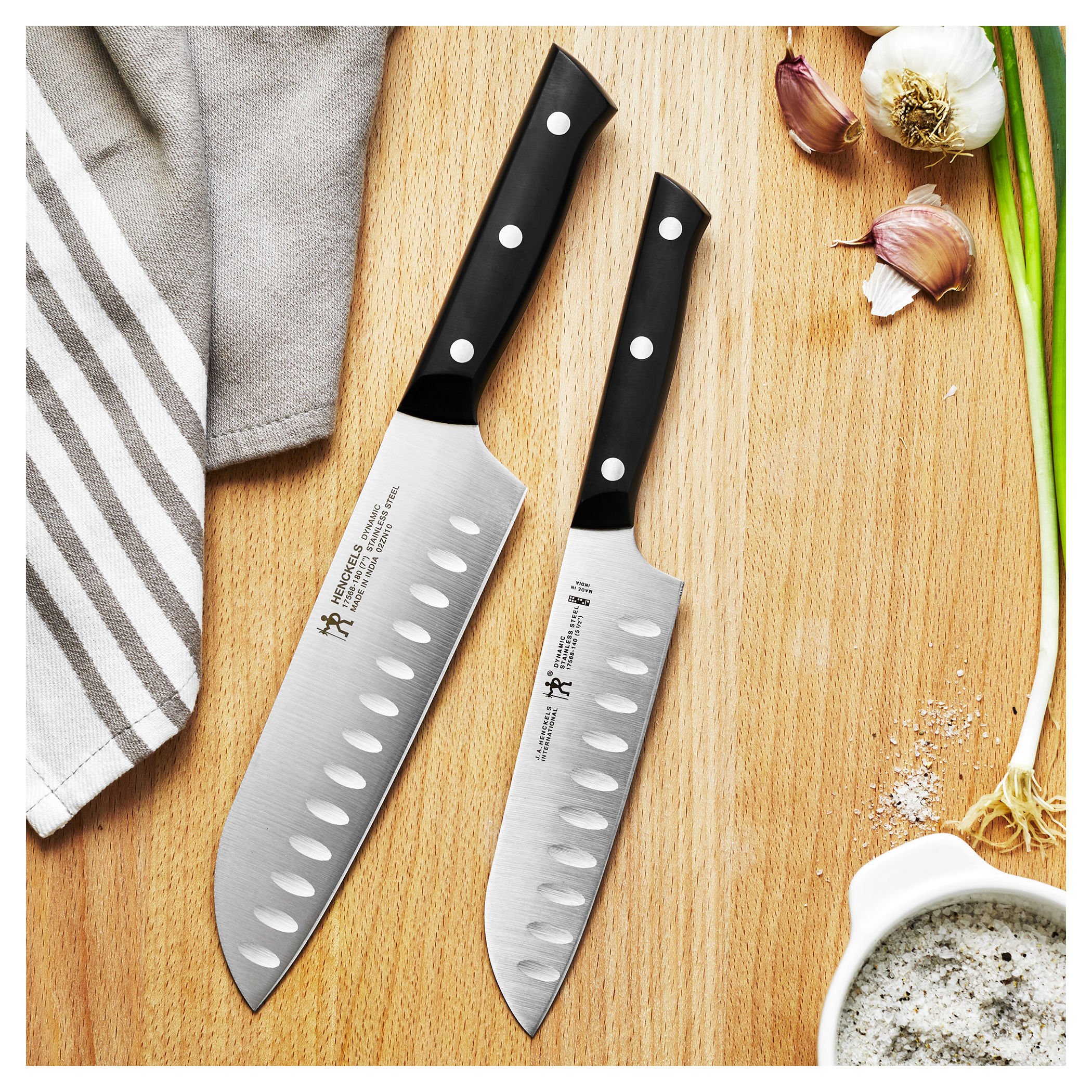 HENCKELS Modernist Razor-Sharp 14-Piece Self-Sharpening Knife Set, Chef  Knife, Paring Knife, Bread Knife, Steak Knife, German Engineered Informed  by