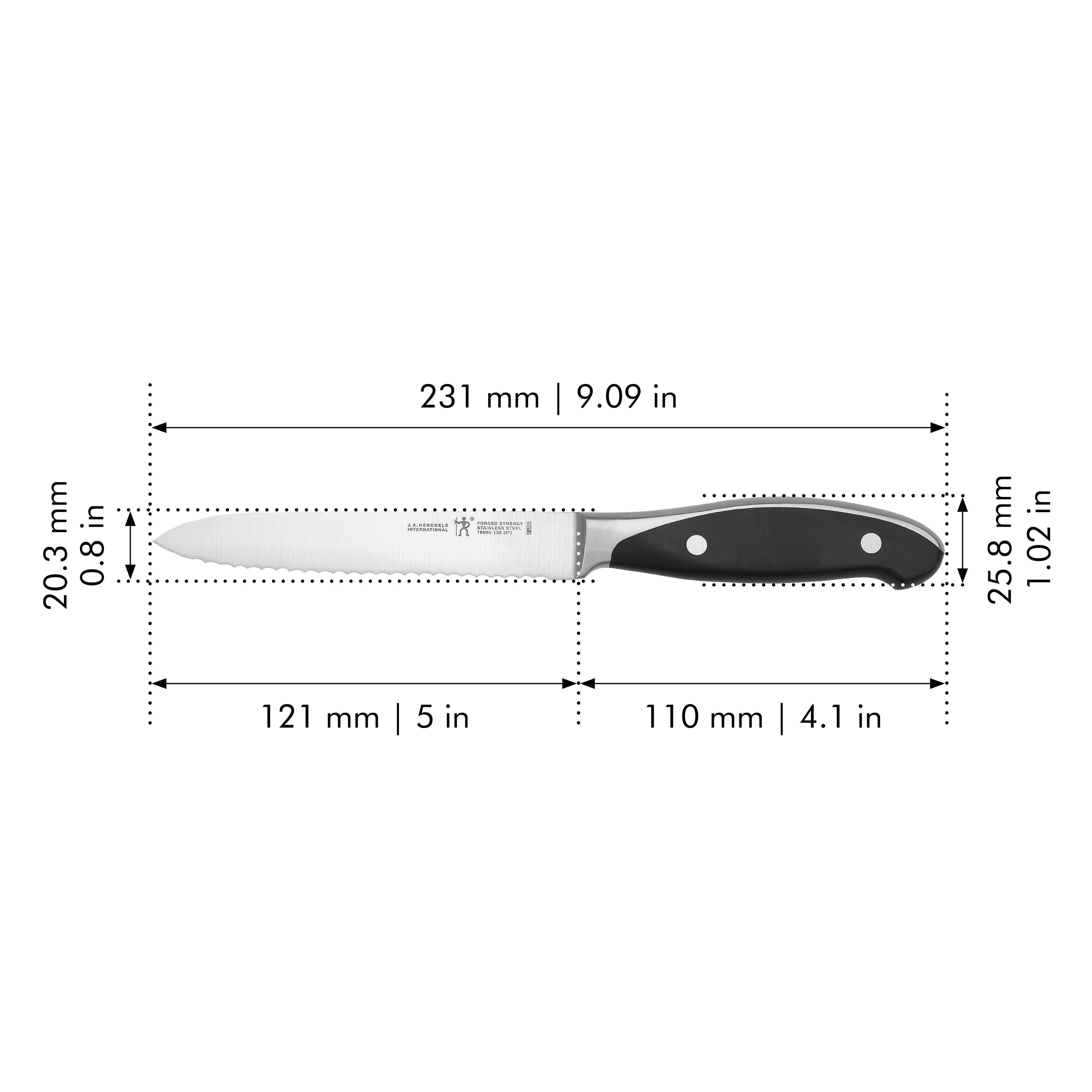 Henckels Dynamic 5-inch Serrated Utility Knife, 5-inch - Kroger
