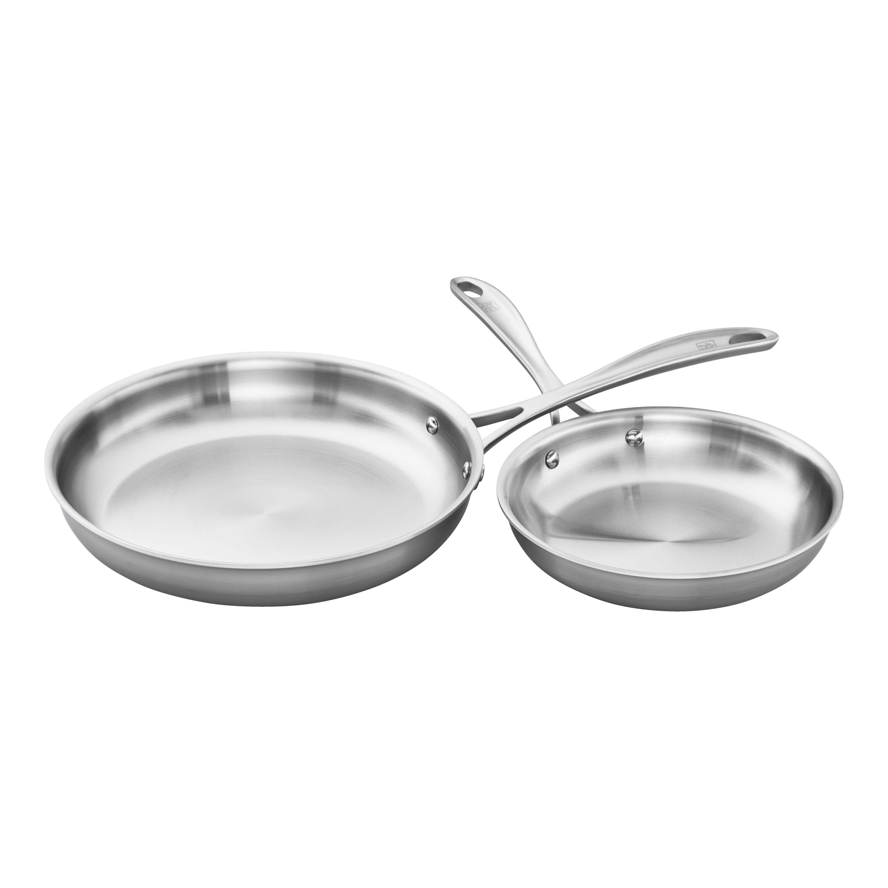 ZWILLING Spirit Stainless 3ply 2pc Stainless Steel Fry Pan Set
