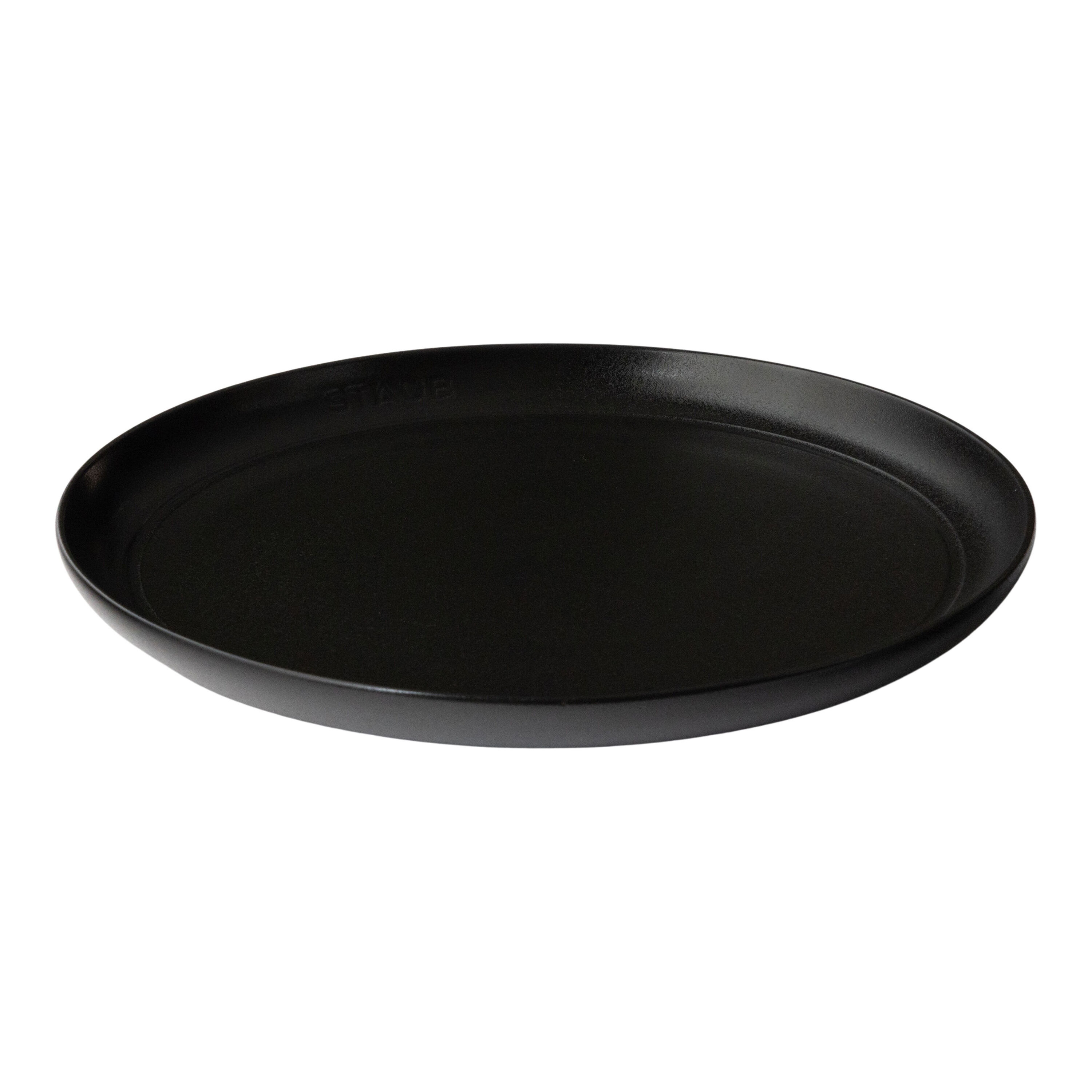 ストウブ Dining Line プレート フラット 26 cm, セラミック, ブラック