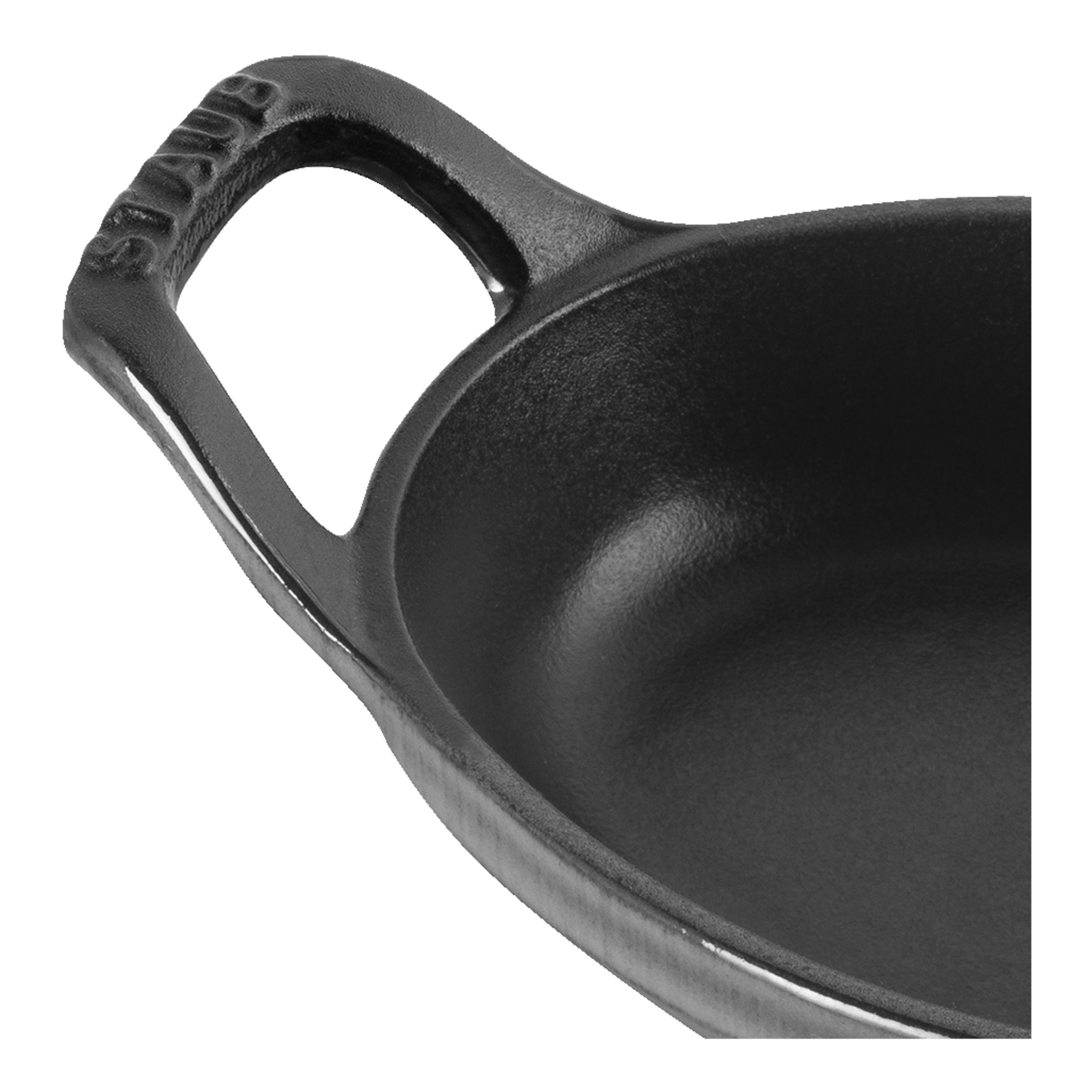 Staub Cast Iron 5.5-inch x 3.8-inch Mini Oval Gratin Baking Dish