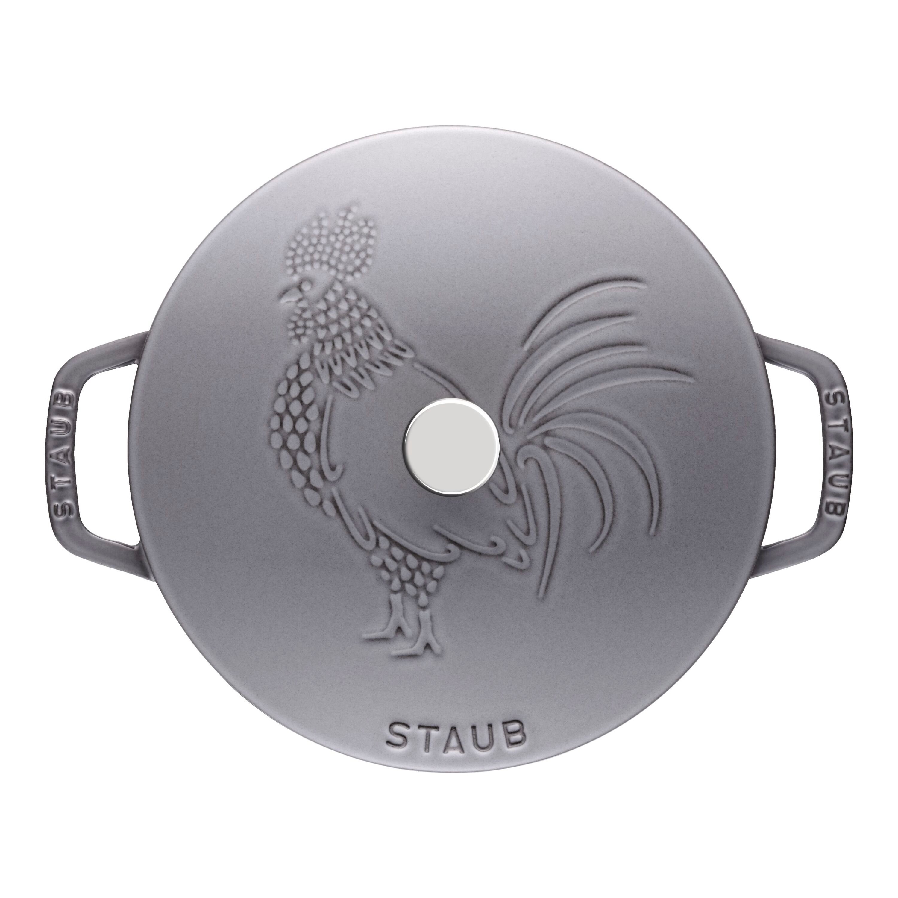Staub Cast Iron 3.75-Quart Essential French Oven - Grenadine