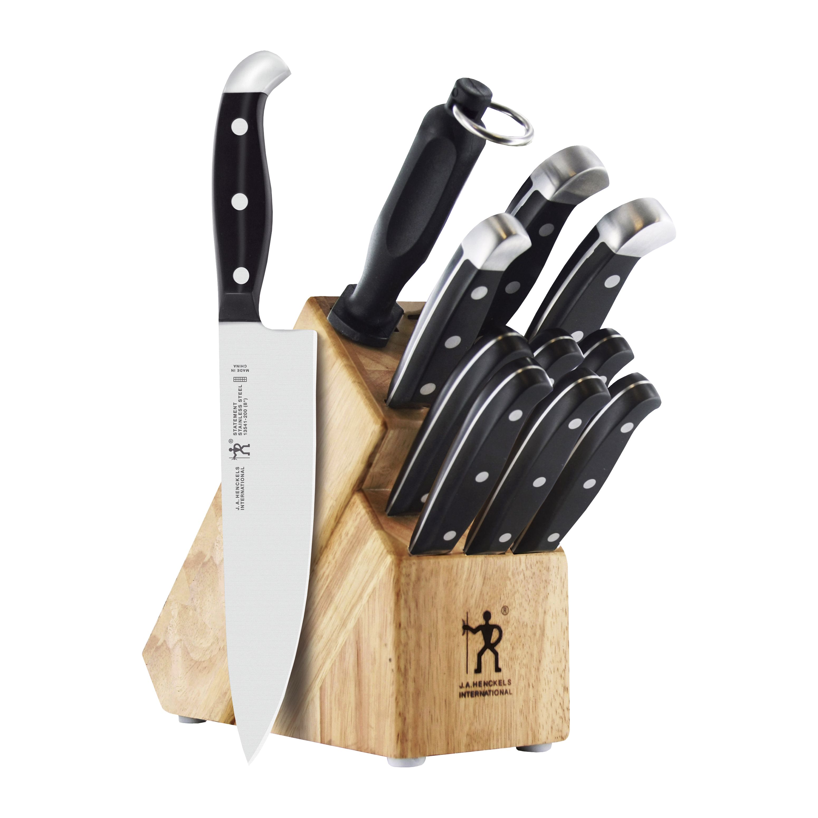 Хороший набор кухонных ножей. Набор ножей ja Henckels. J.A. Henckels International Chef's Knife. Zwilling ja Henckels складной нож. Zwilling и Henckels International.