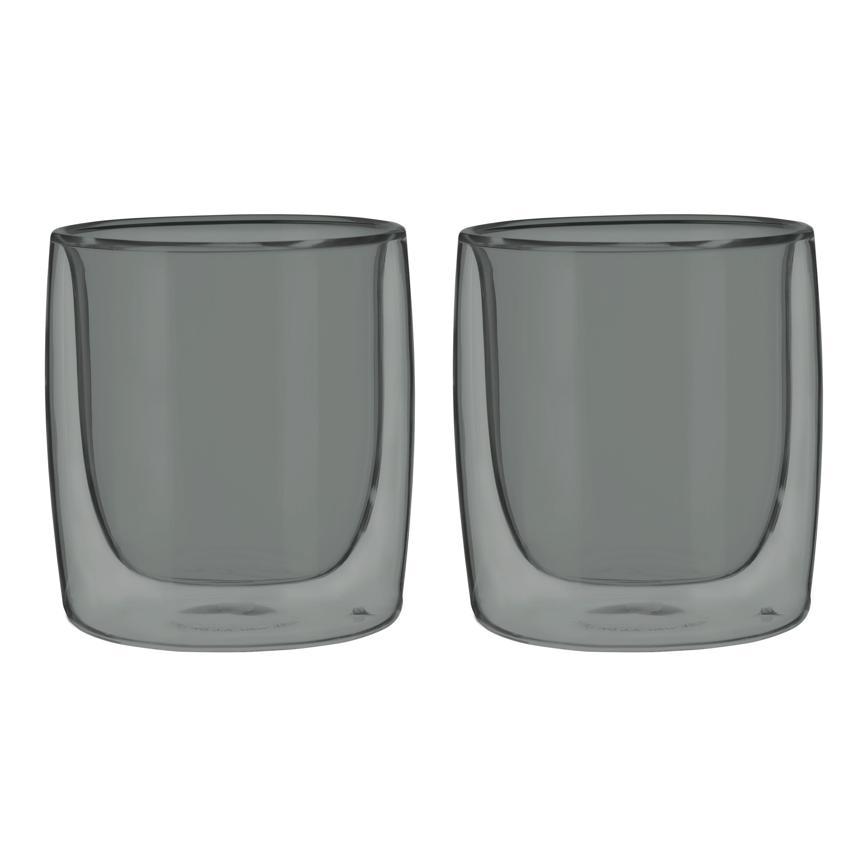 ZWILLING SORRENTO DOUBLE WALL GLASSWARE 10-OZ STEMLESS WHITE WINE GLASS SET  OF 2 — Grand Fête