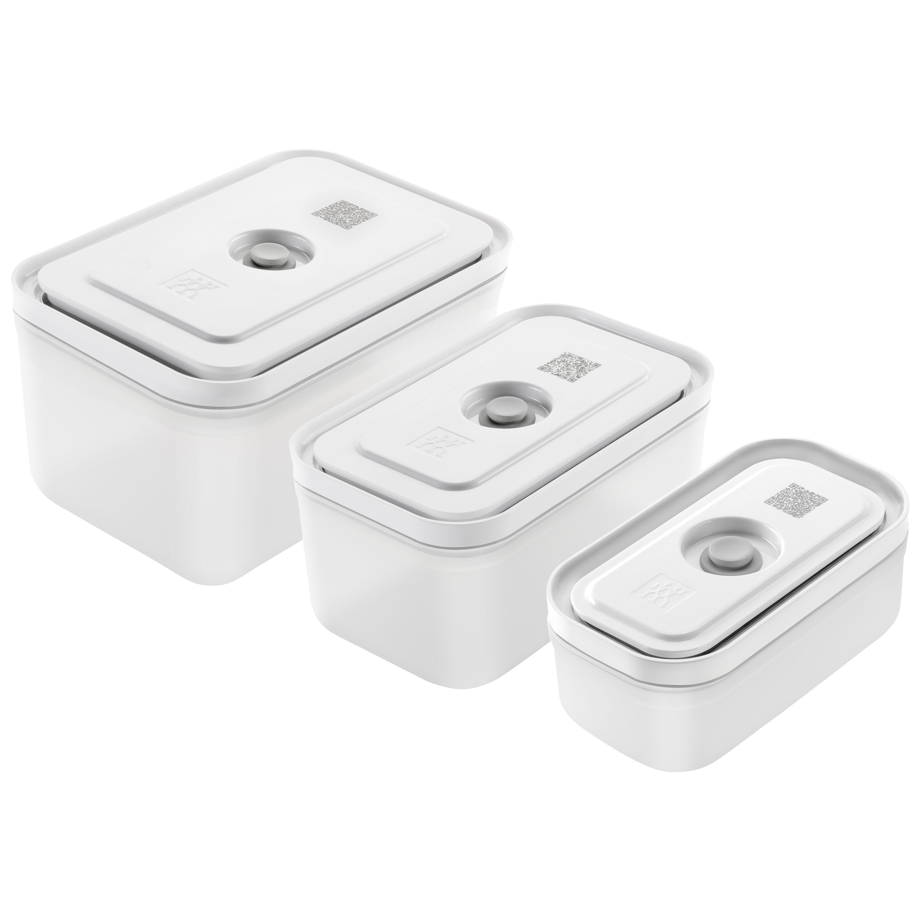 Zwilling Fresh & Save 3-pc Plastic Vacuum Food Storage Containers
