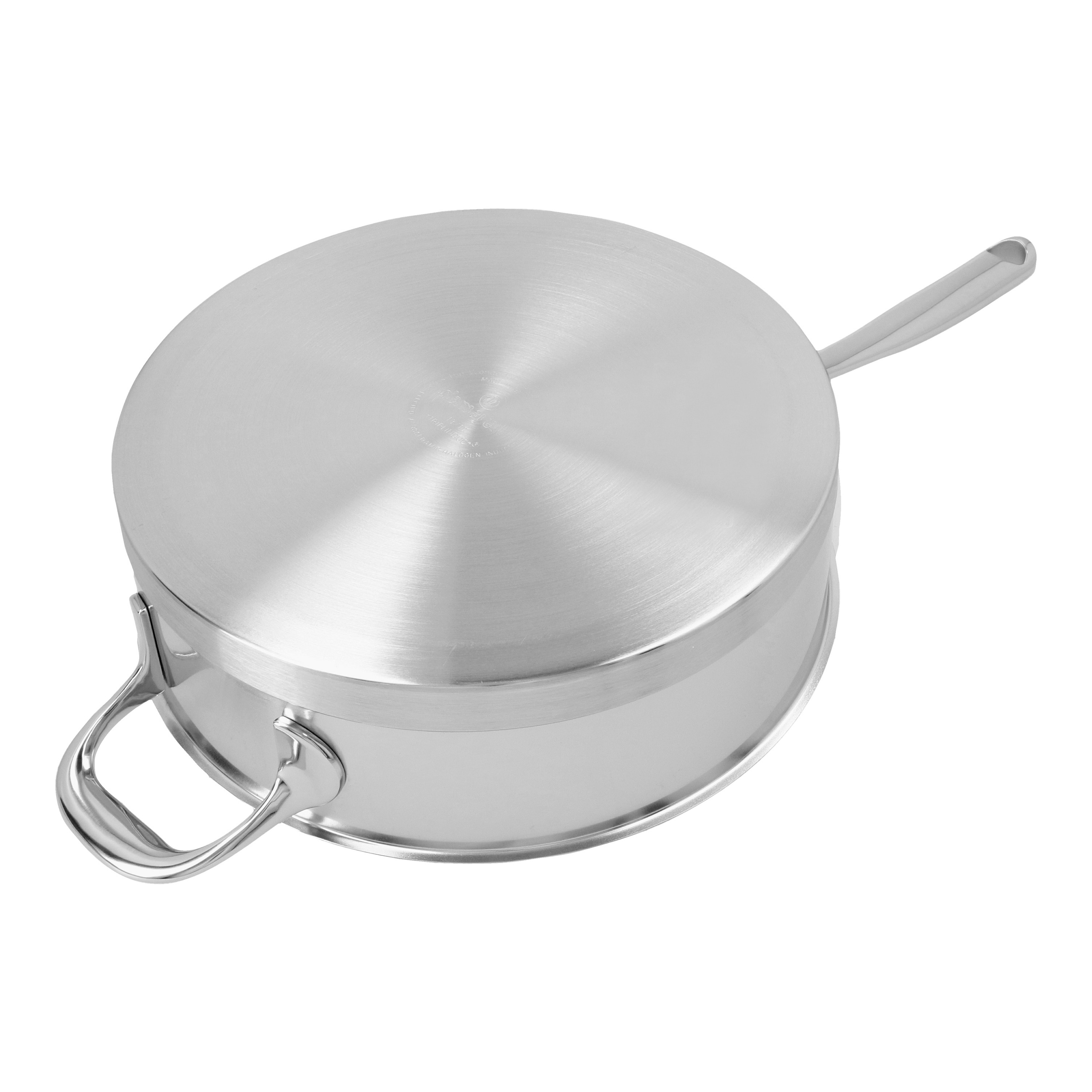 Pentola DEMEYERE Atlantis 24 Cm Con Coperchio – Acciaio Inox 7 Strati, Adatta A Induzione, Prodotta In Belgio