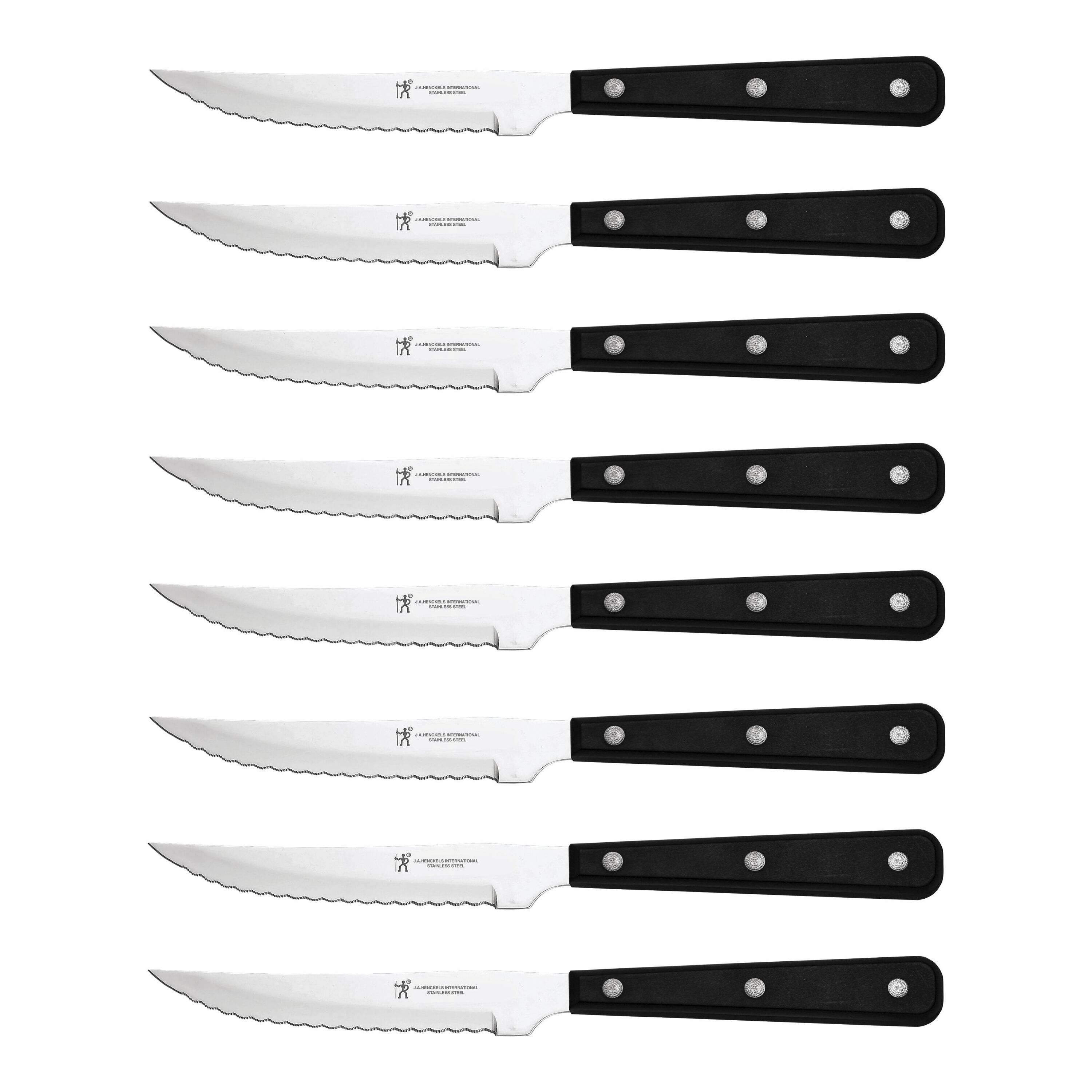 ZWILLING Steak Knives 8pc Serrated Steak Knife Set Official ZWILLING