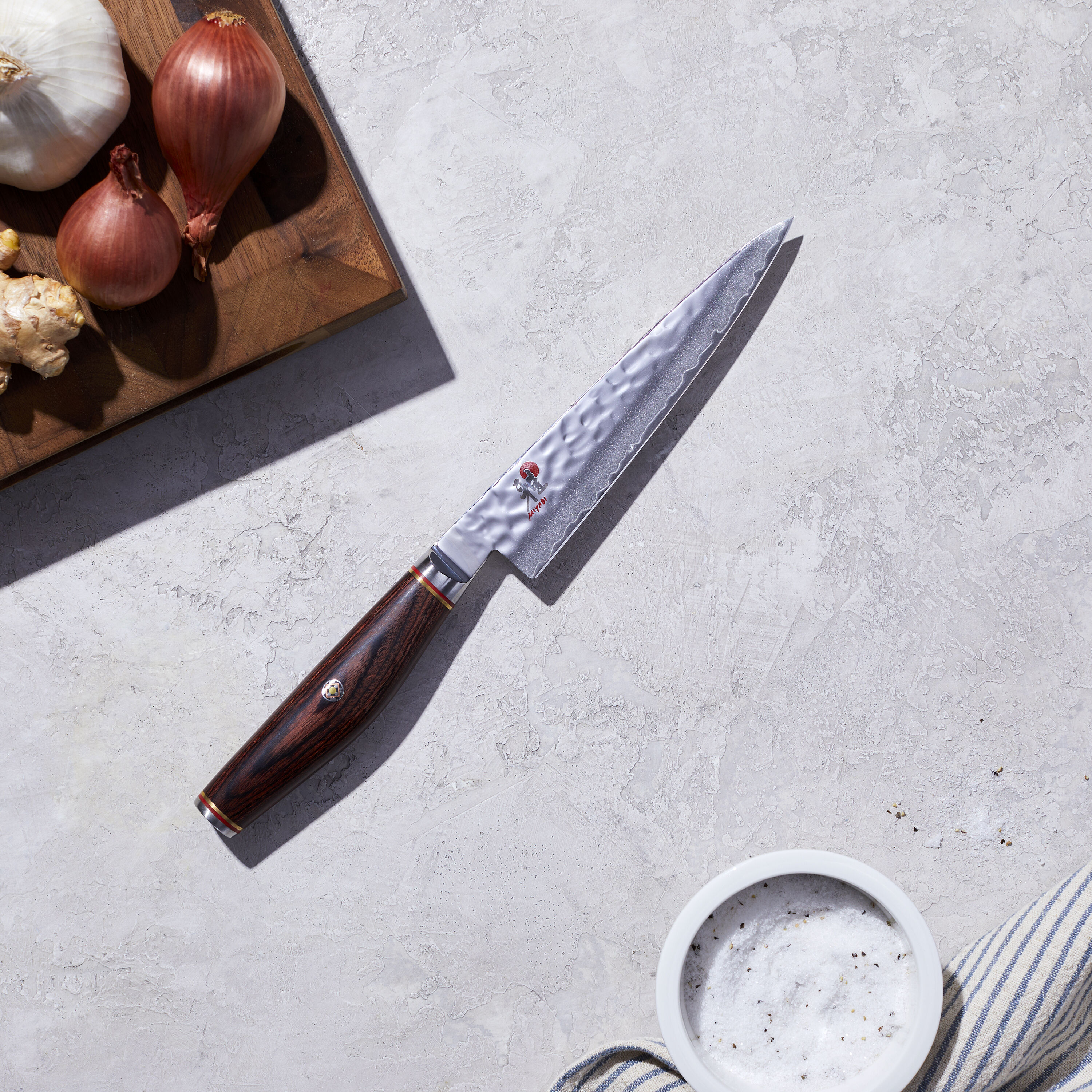 Buy MIYABI ARTISAN 6000MCT 5-inch, Shotoh, brown - Visual