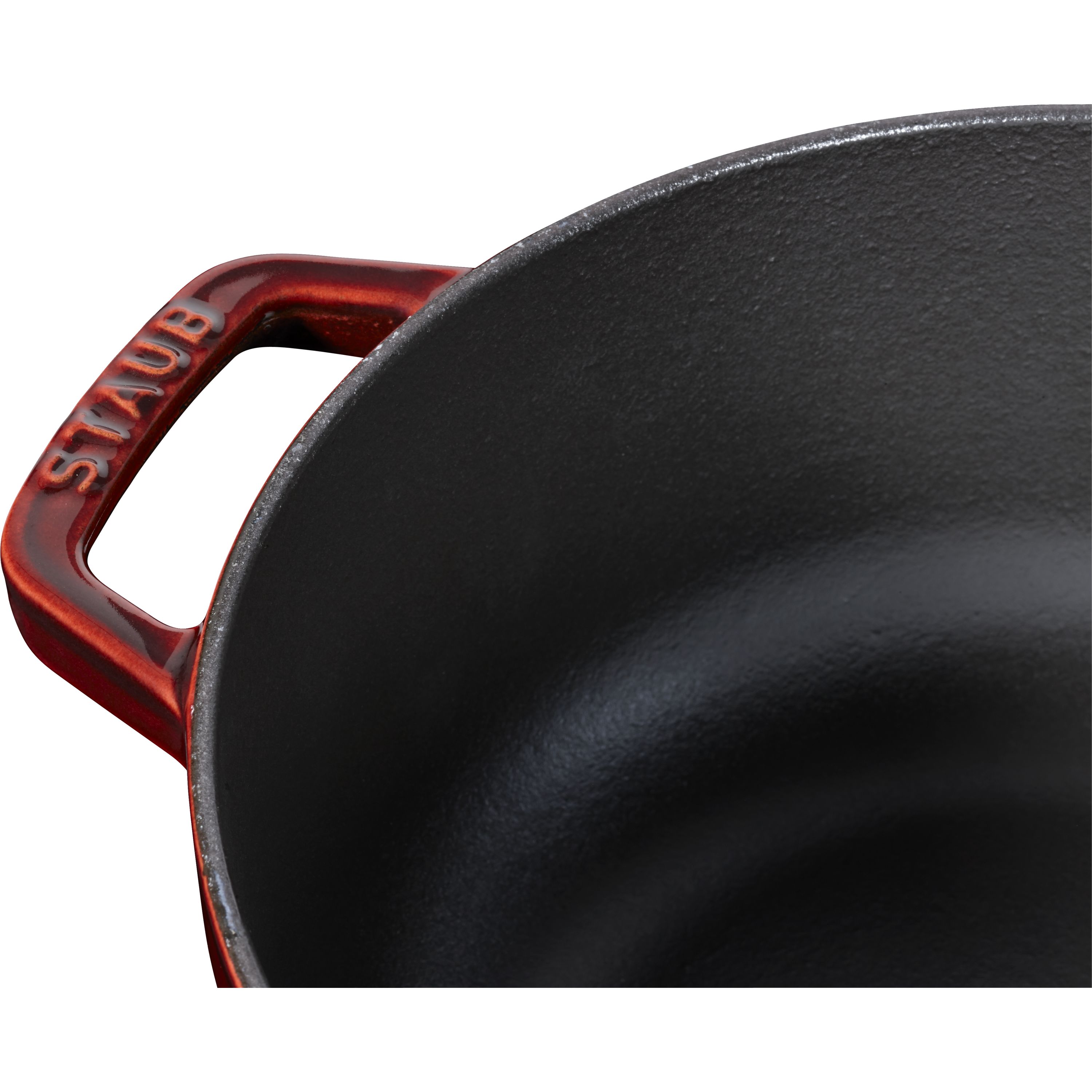 Staub Cast Iron - Specialty Shaped Cocottes 3.75 qt, Essential French Oven  Rooster Lid, graphite grey