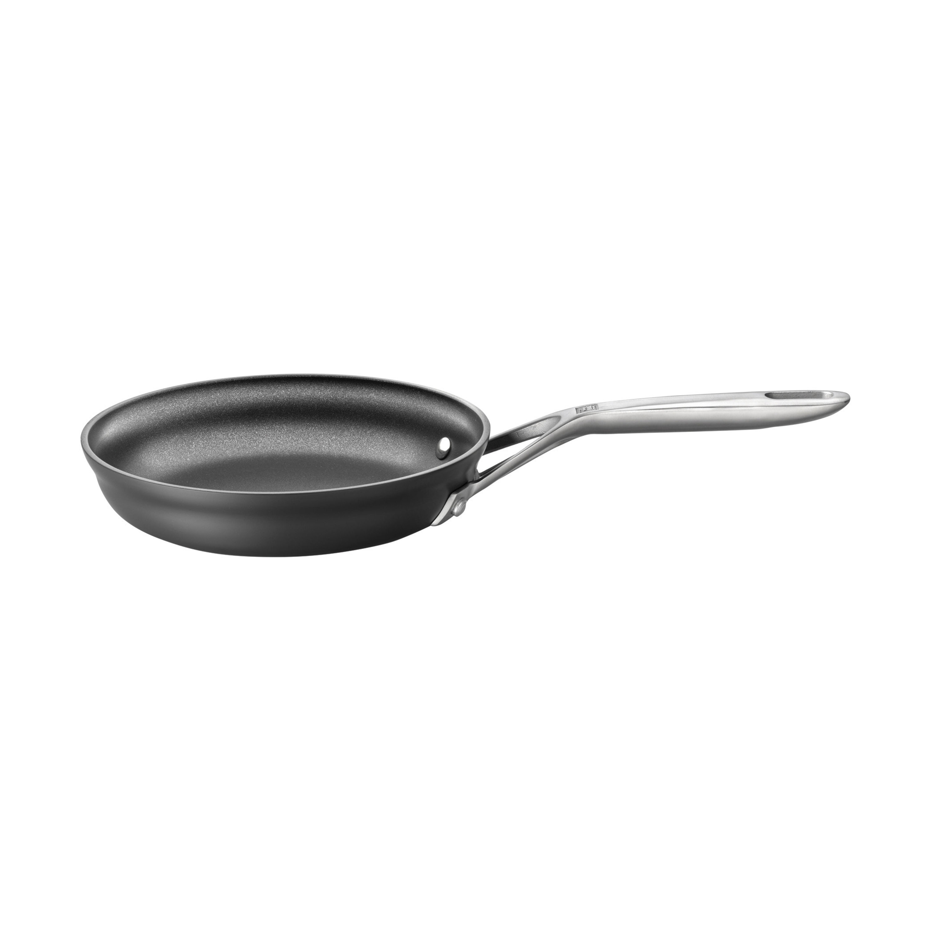Aluminum Deep Fry Pan with Glass Lid Non Stick Insulated Handle 26cm 