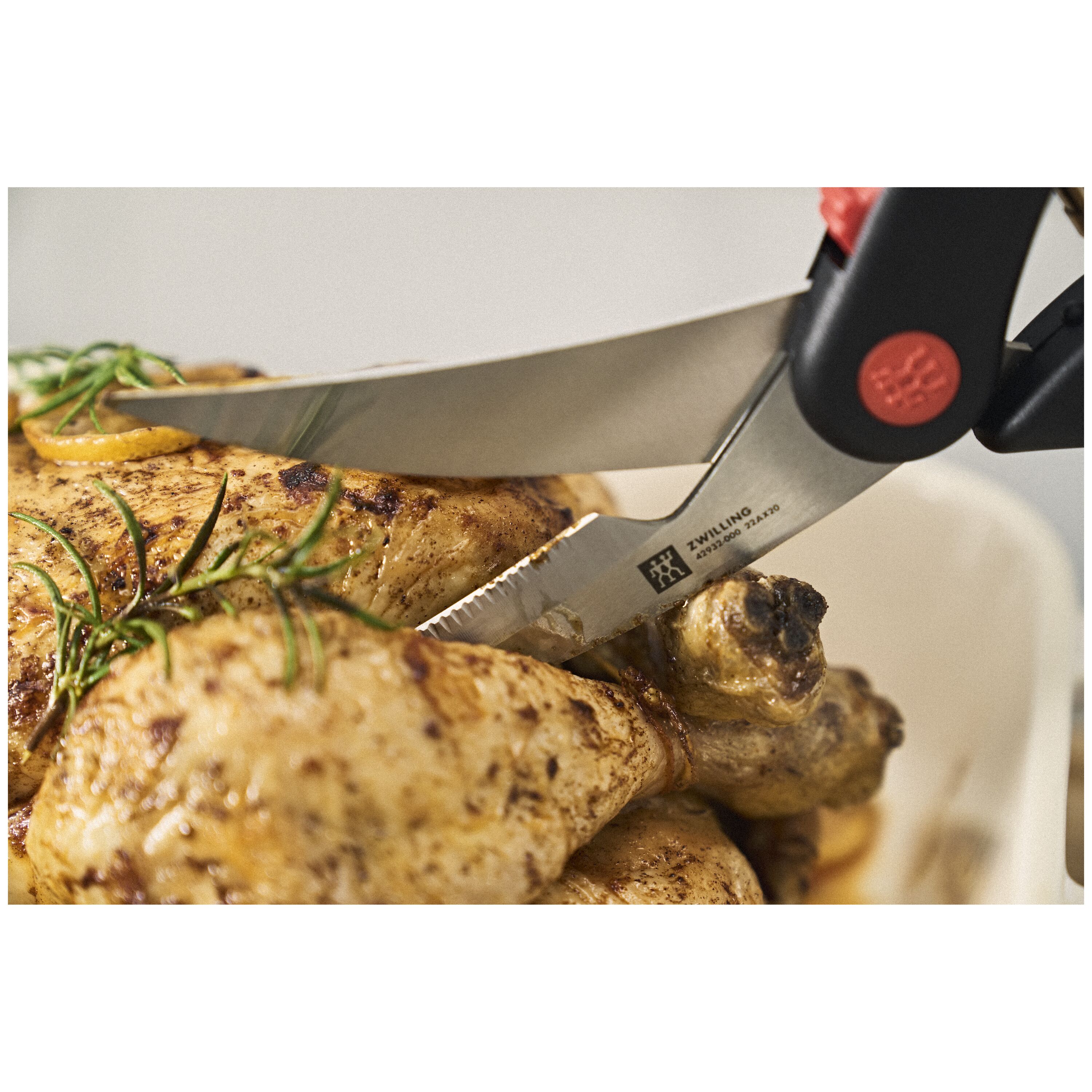 Trinciapollo Smontabile 24 Cm - ZWILLING - Acciaio Inox - Per Tagliare Pollo E Carne Con Precisione