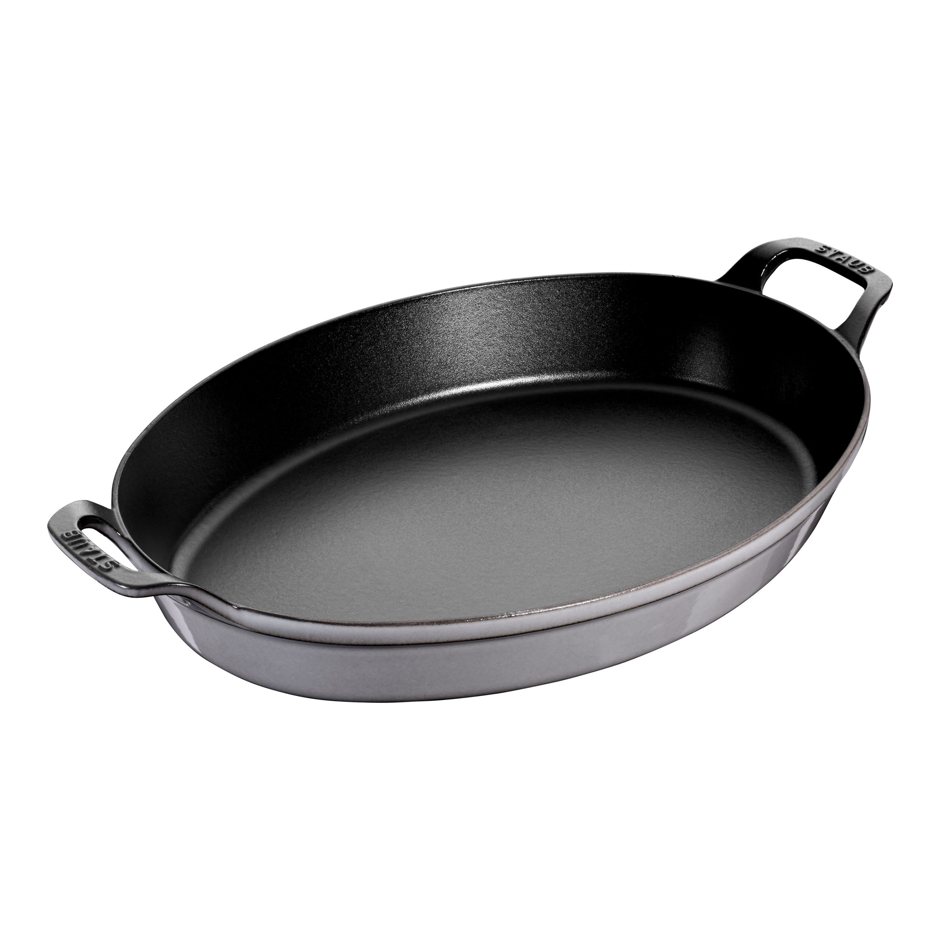 Staub Cast Iron Oval Roasting Pans & Casserole Dishes, 2 Sizes, Enameled on  Food52