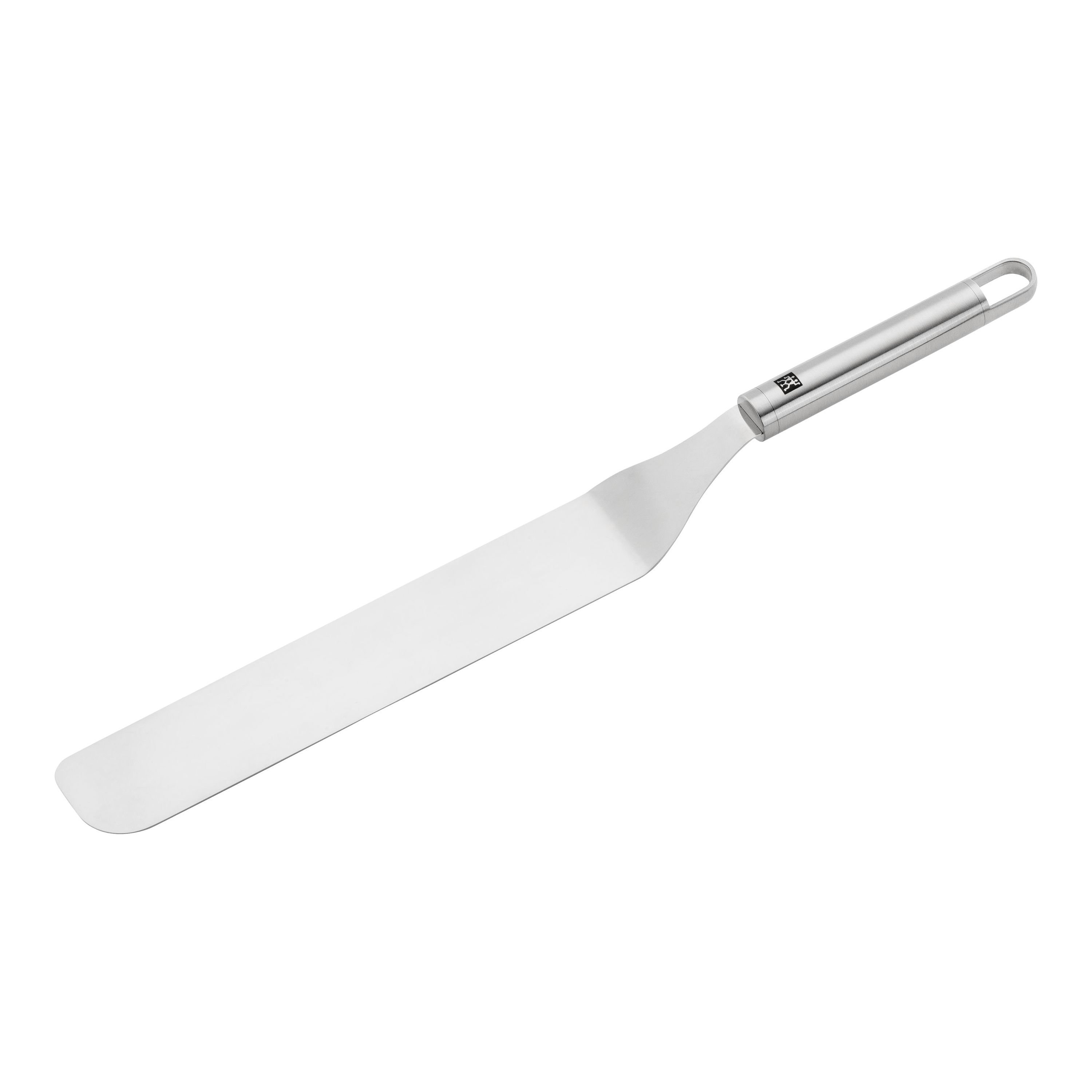 Met Lux Offset Spatula - Black, Stainless Steel - 10 inch Blade, Baking and Icing, Plastic Handle - 14 3/4 inch - 1 Count Box