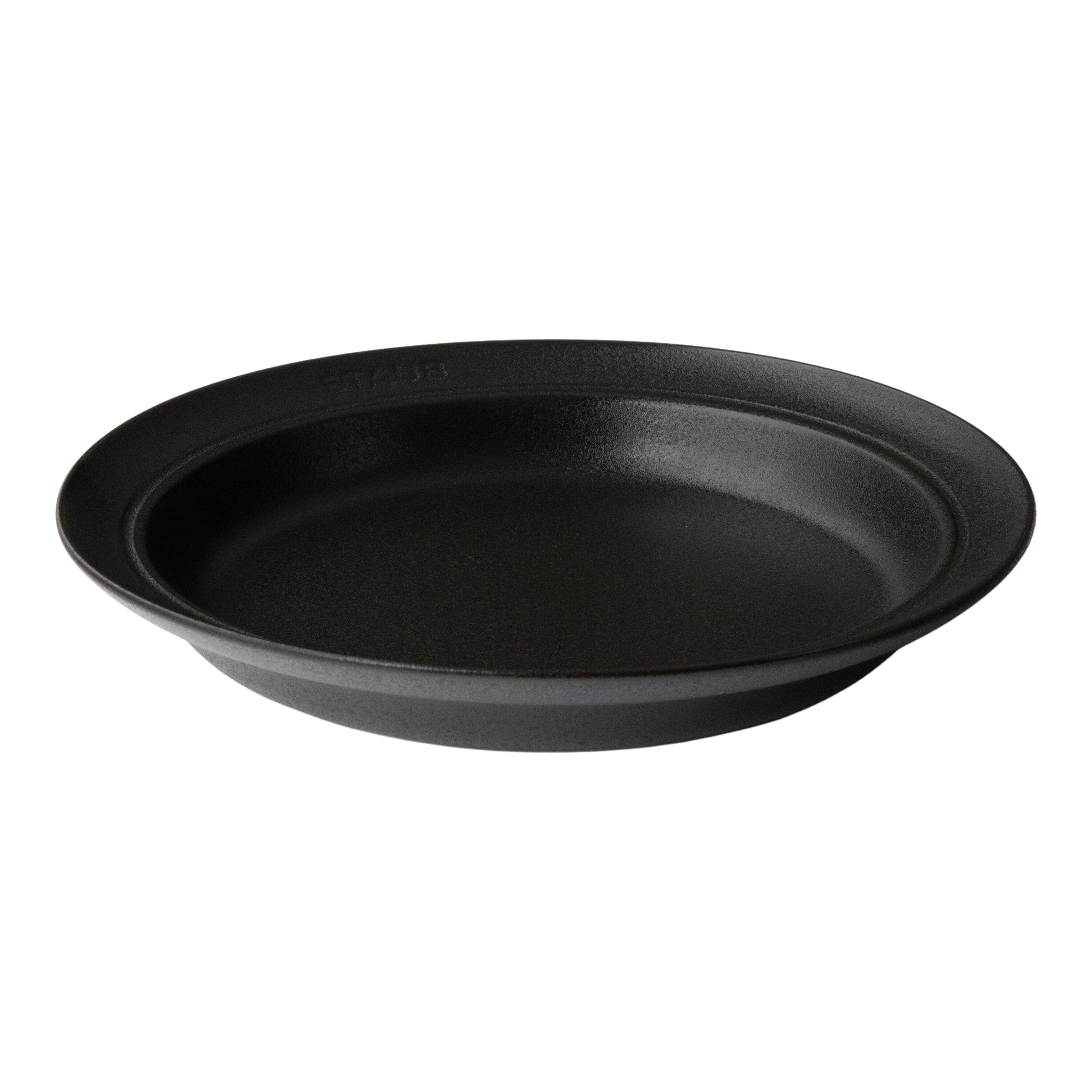 ストウブ Dining Line ディーププレート 24 cm, セラミック, ブラック