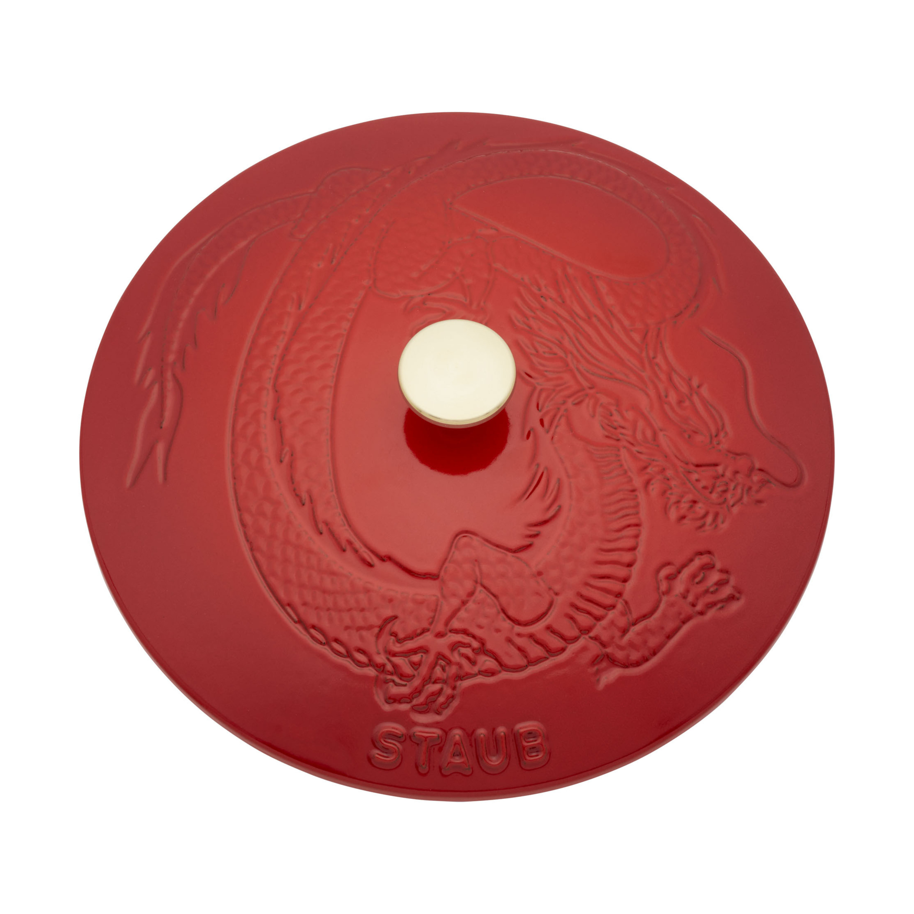 Buy Staub Braisers 2.5 l cast iron round Braiser with Dragon Lid