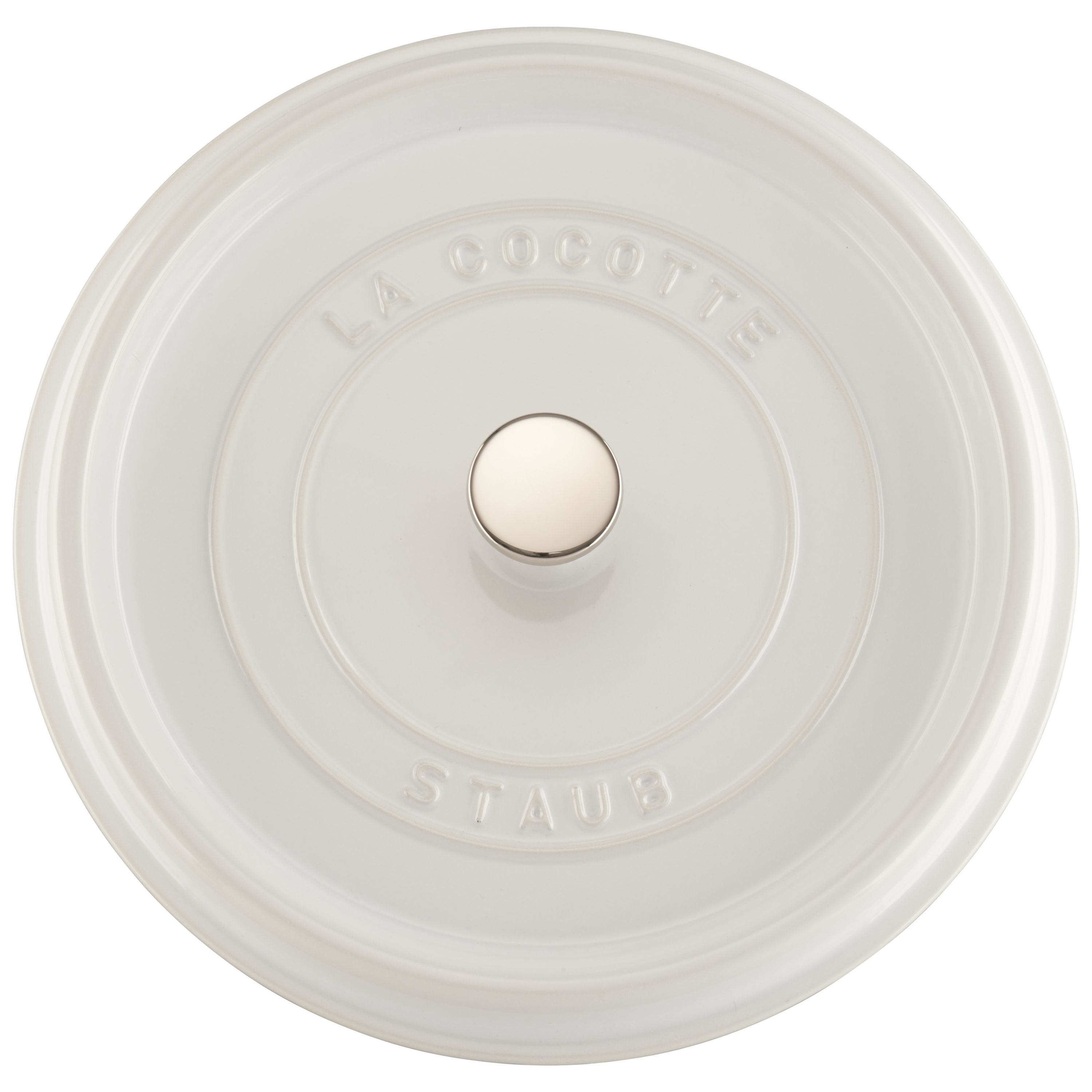 Jenni Kayne x Staub Round Cocotte in White Size 5.5 qt